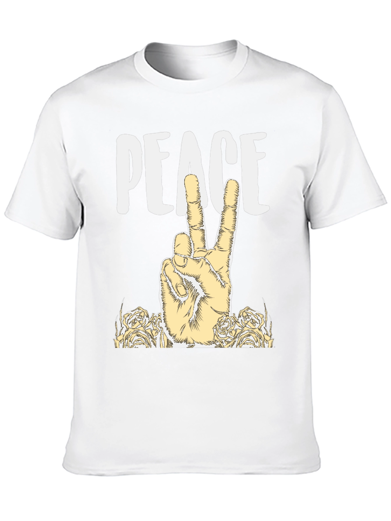 Peace Sign T-Shirt - Positive Vibes Graphic Tee