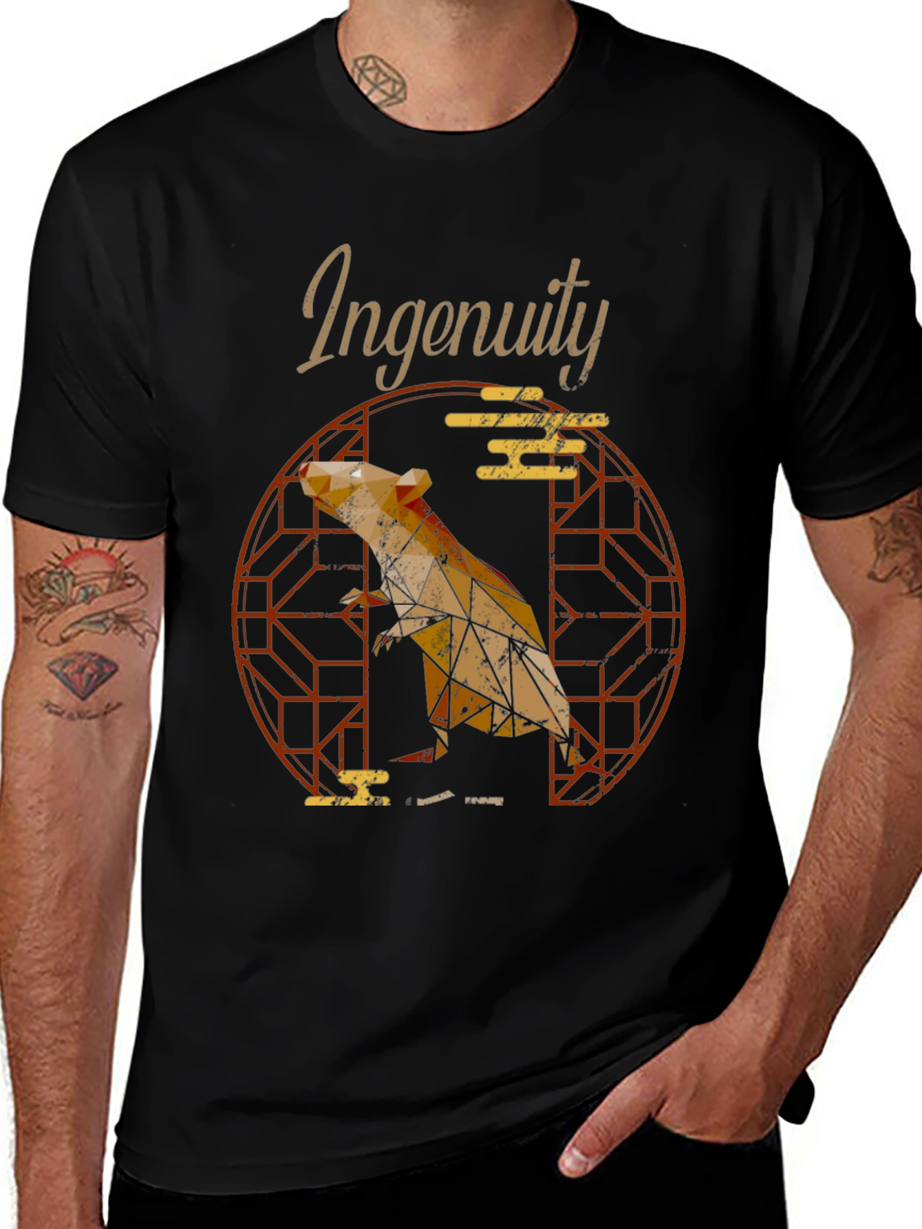 Ingenuity Rat Graphic T-Shirt - Unique Design