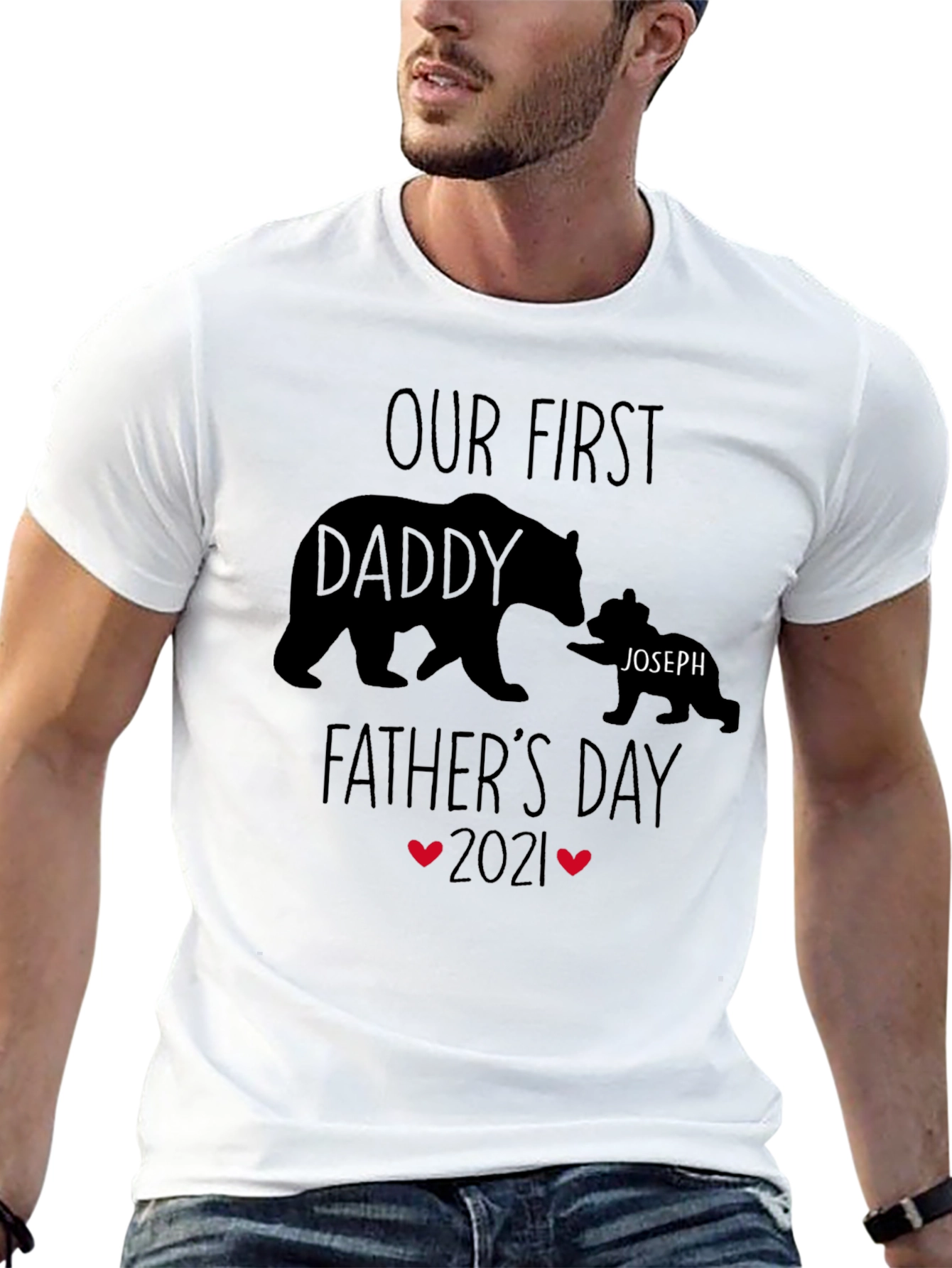 First Fathers Day Daddy Bear T-Shirt