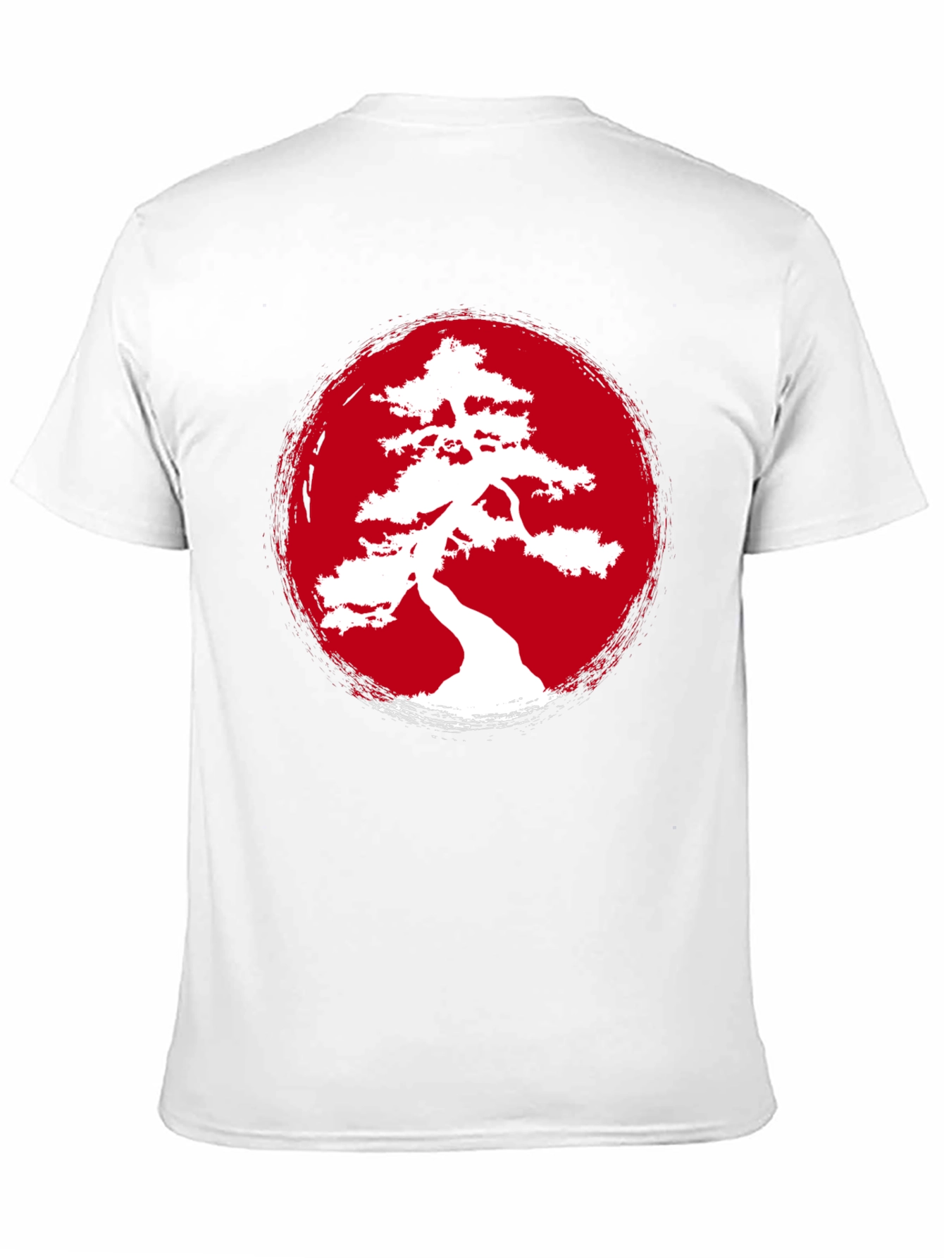 Bonsai Tree T-Shirt - Rising Sun Design