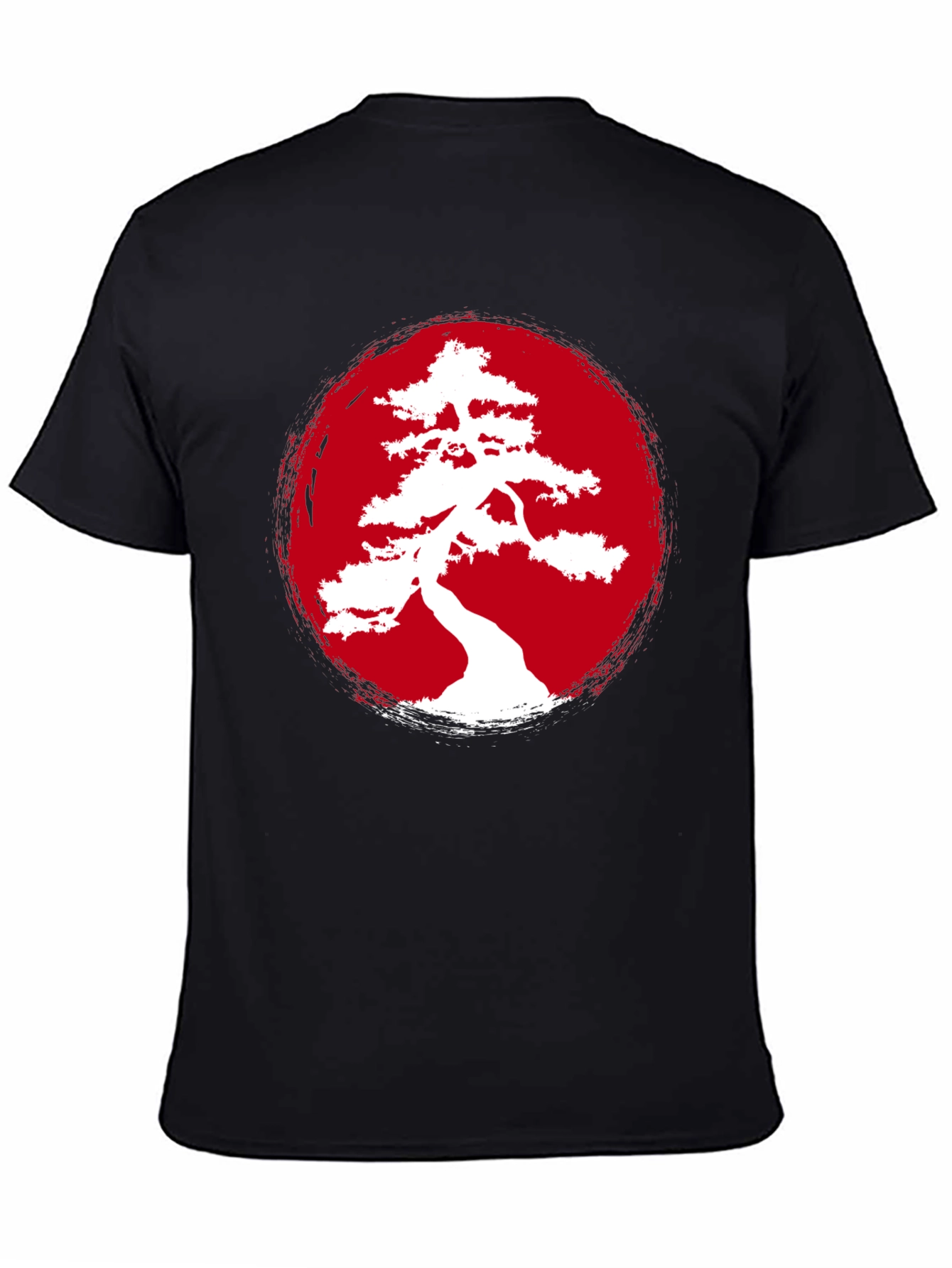 Bonsai Tree T-Shirt - Rising Sun Design