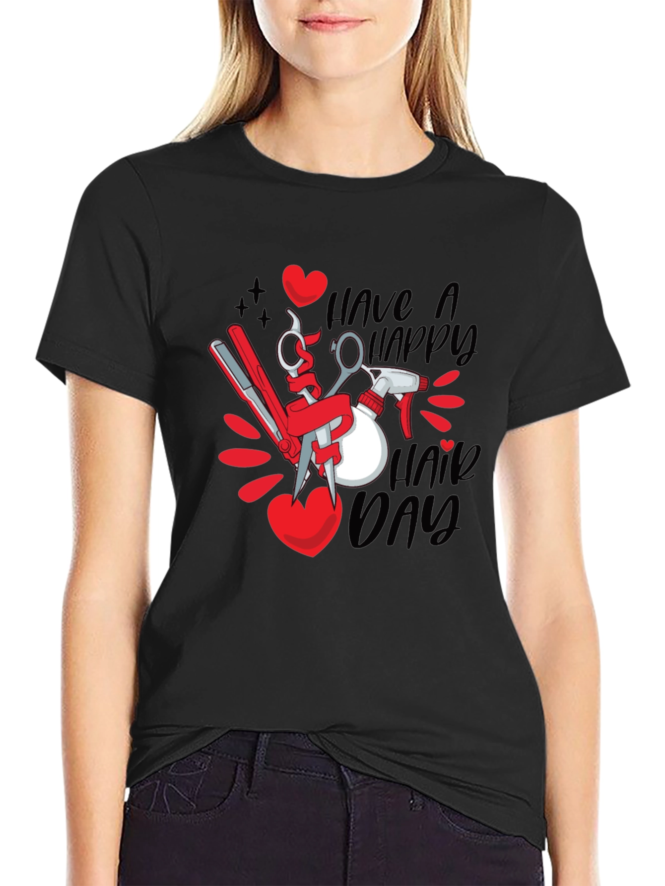 Hair Stylist Love Day T-Shirt