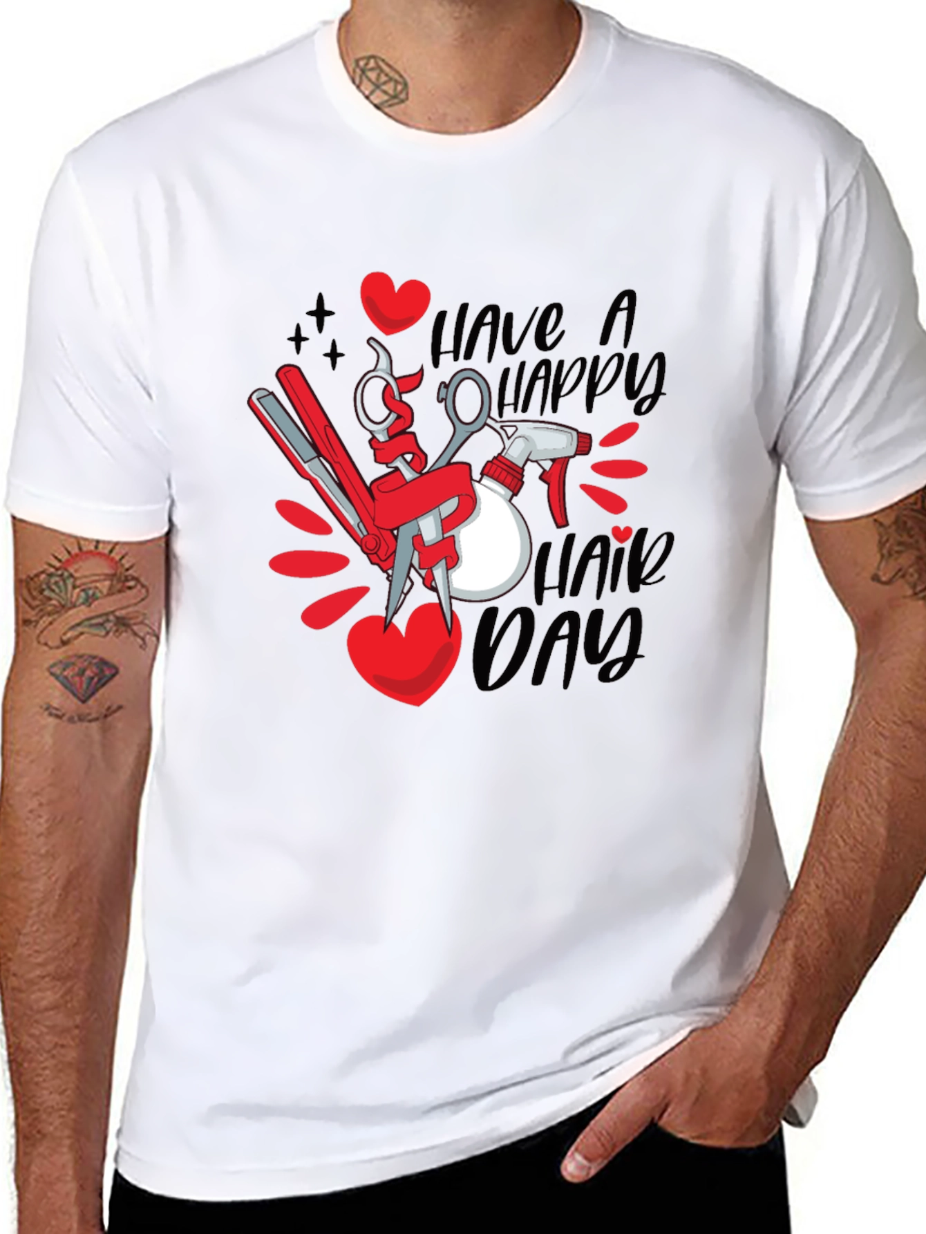 Hair Stylist Love Day T-Shirt