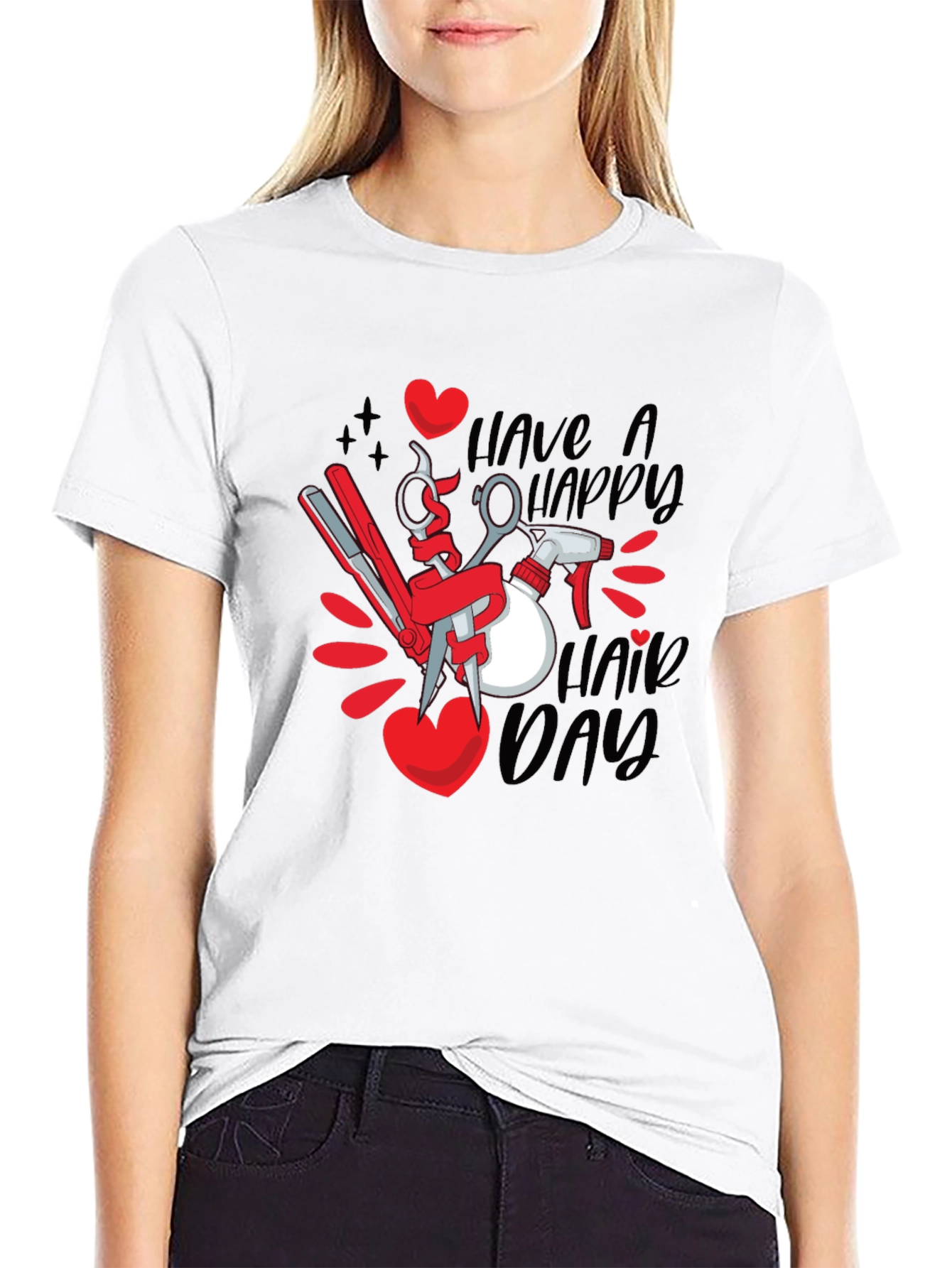 Hair Stylist Love Day T-Shirt