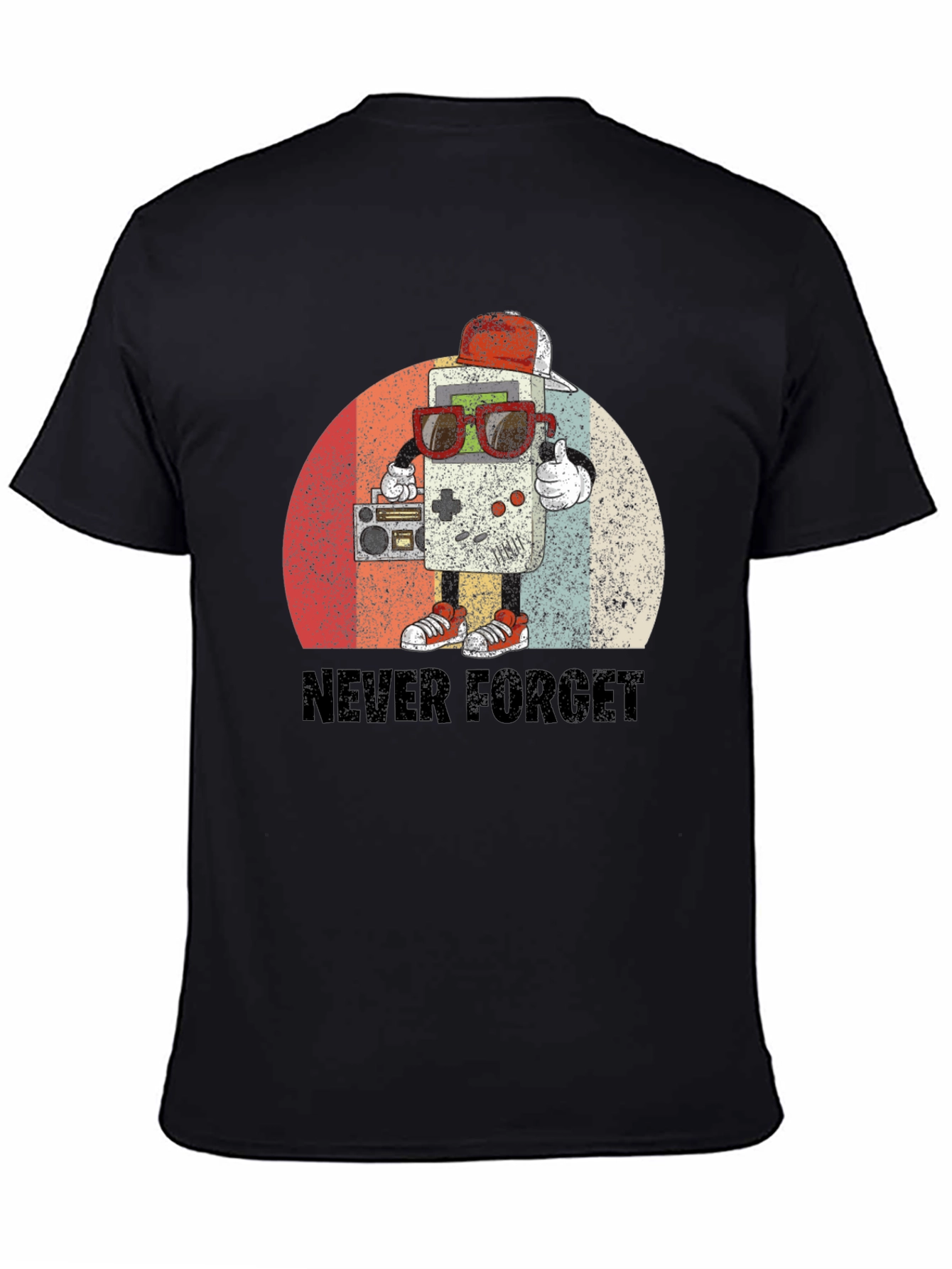 Retro Game Console T-Shirt - Never Forget Tee