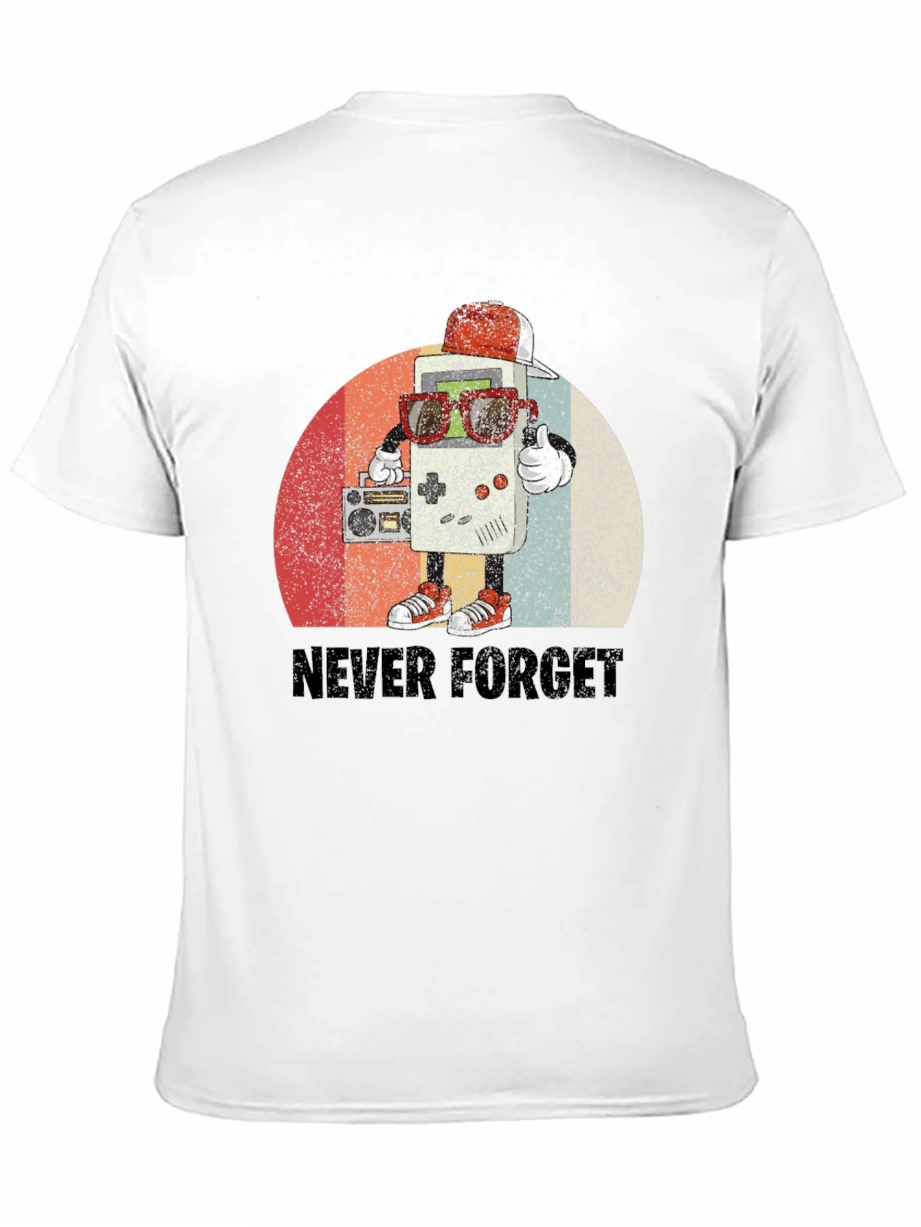 Retro Game Console T-Shirt - Never Forget Tee