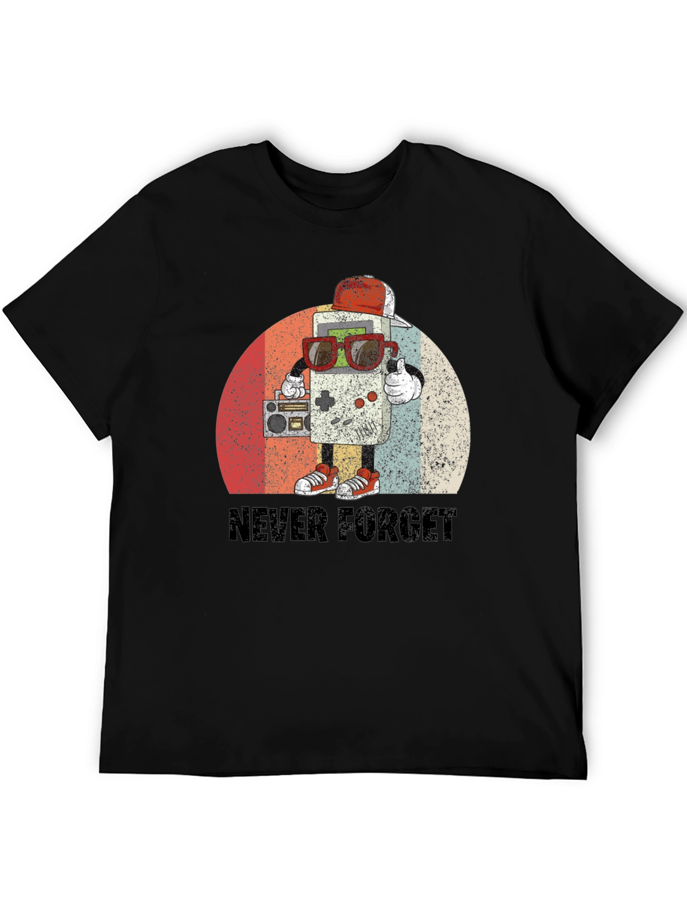 Retro Game Console T-Shirt - Never Forget Tee