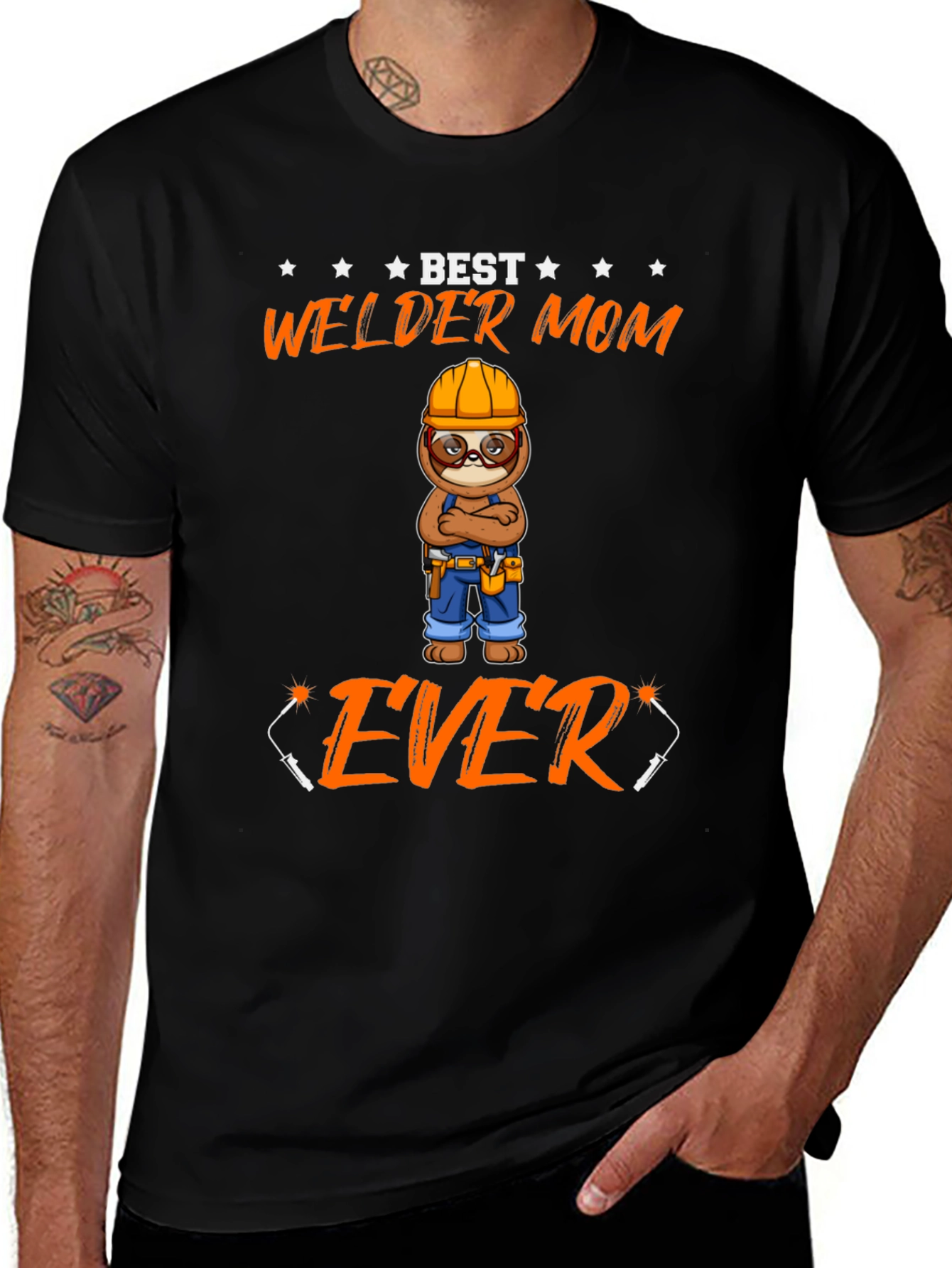 Best Welder Mom Ever Graphic T-Shirt