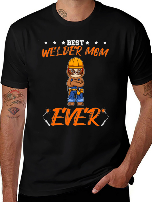 Best Welder Mom Ever Graphic T-Shirt