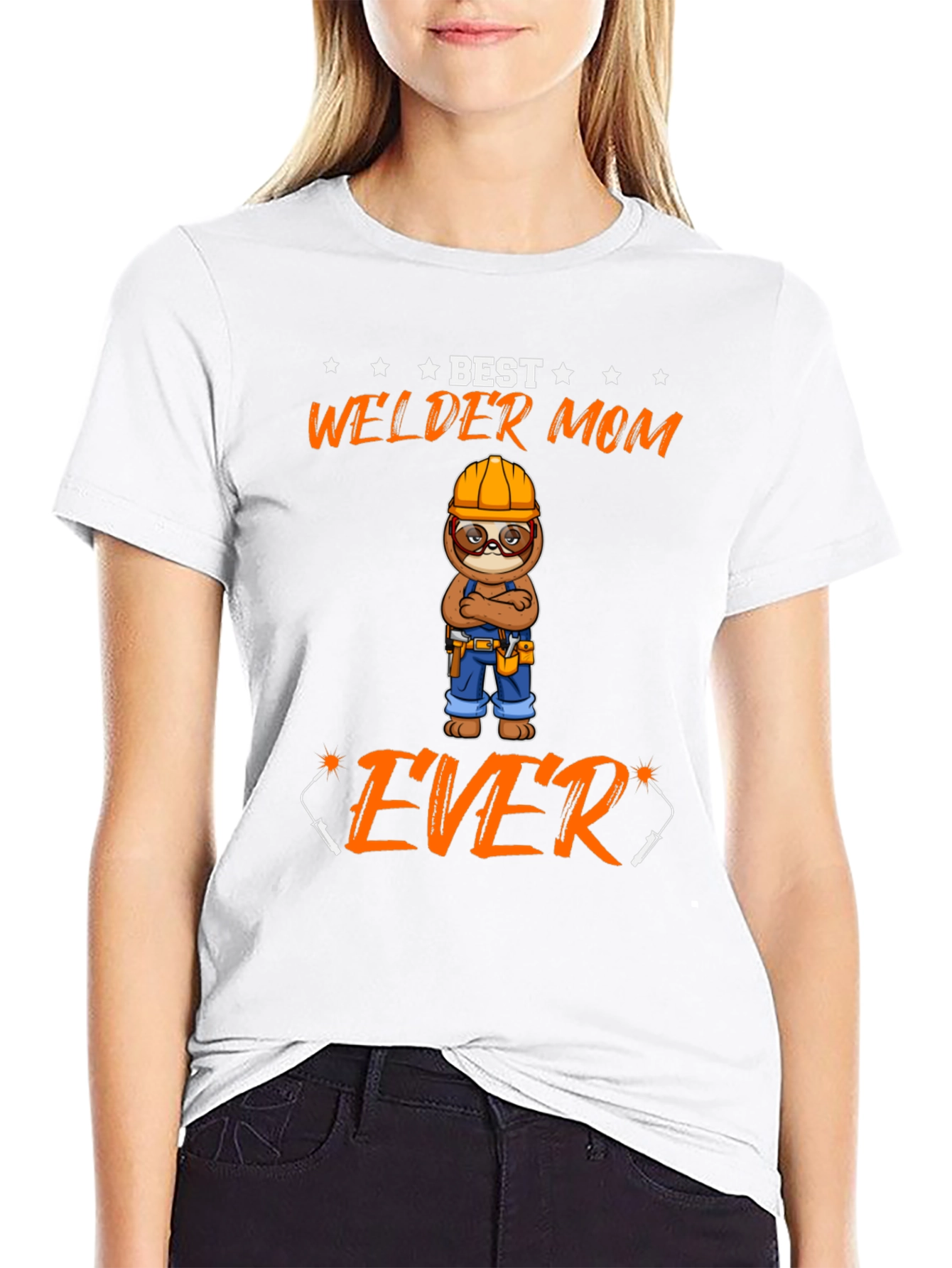 Best Welder Mom Ever Graphic T-Shirt