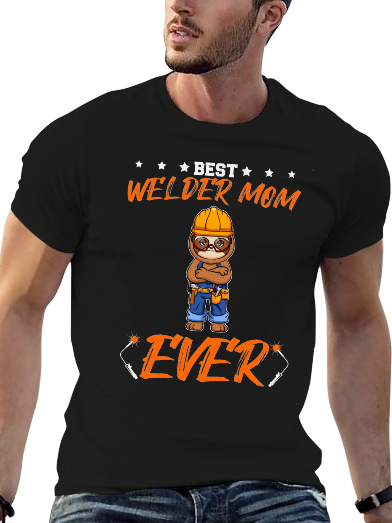 Best Welder Mom Ever Graphic T-Shirt
