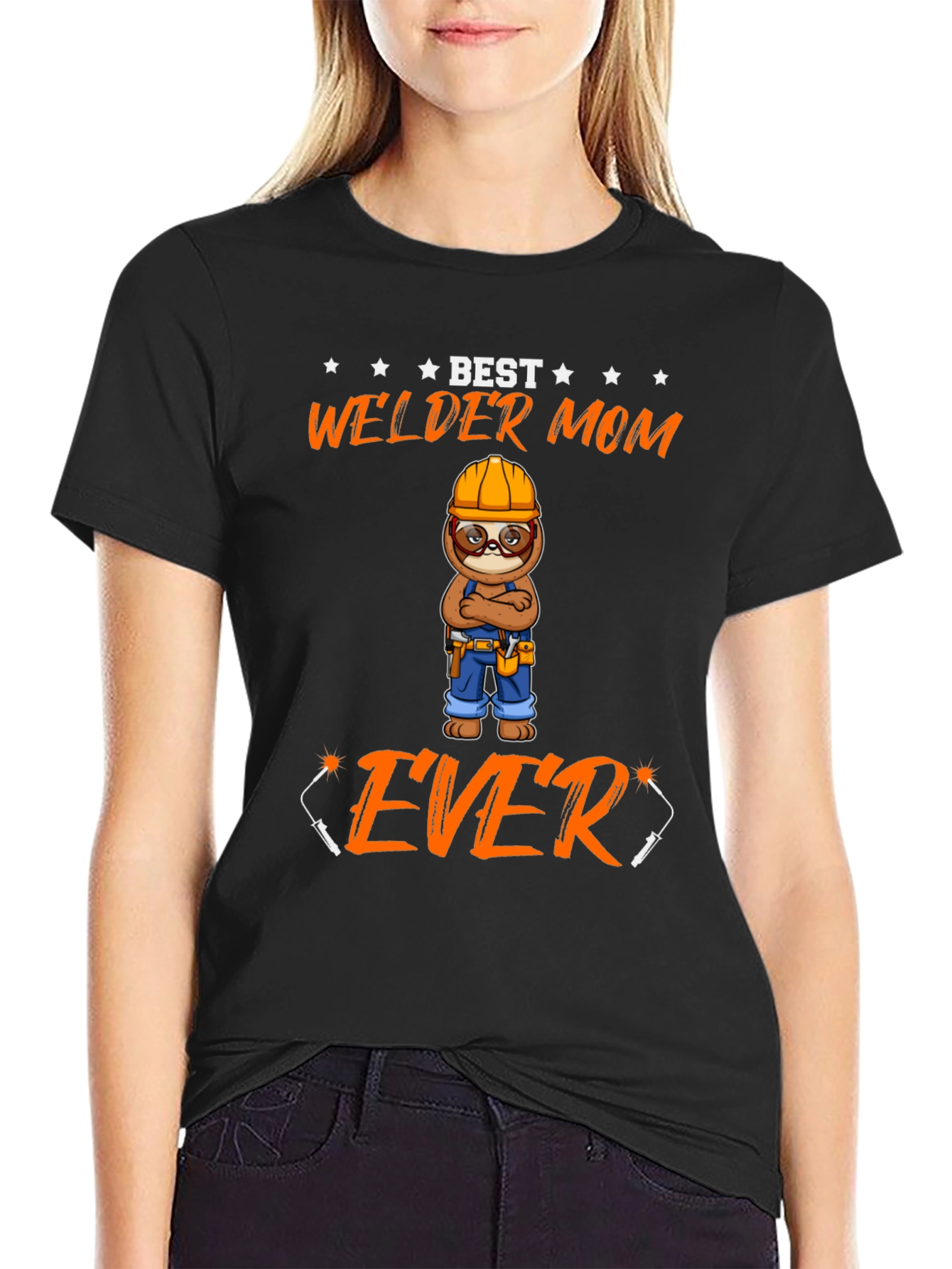 Best Welder Mom Ever Graphic T-Shirt