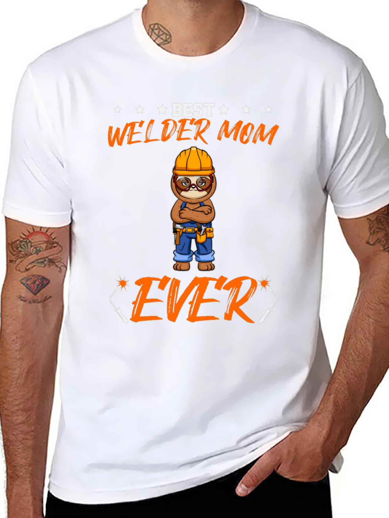 Best Welder Mom Ever Graphic T-Shirt