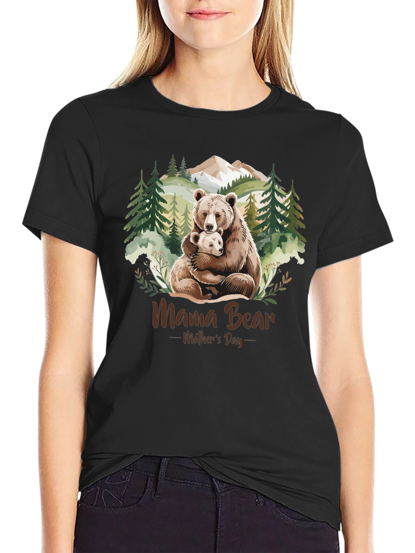 Mama Bear Mothers Day T-Shirt