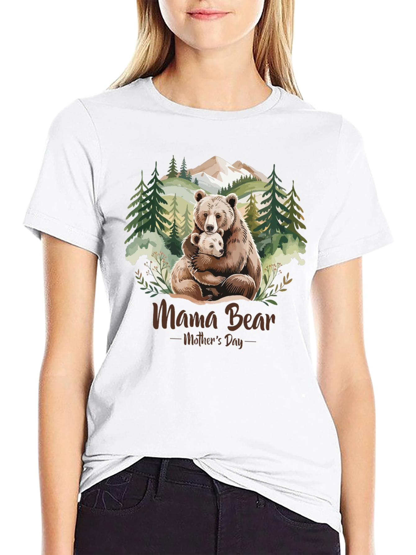 Mama Bear Mothers Day T-Shirt