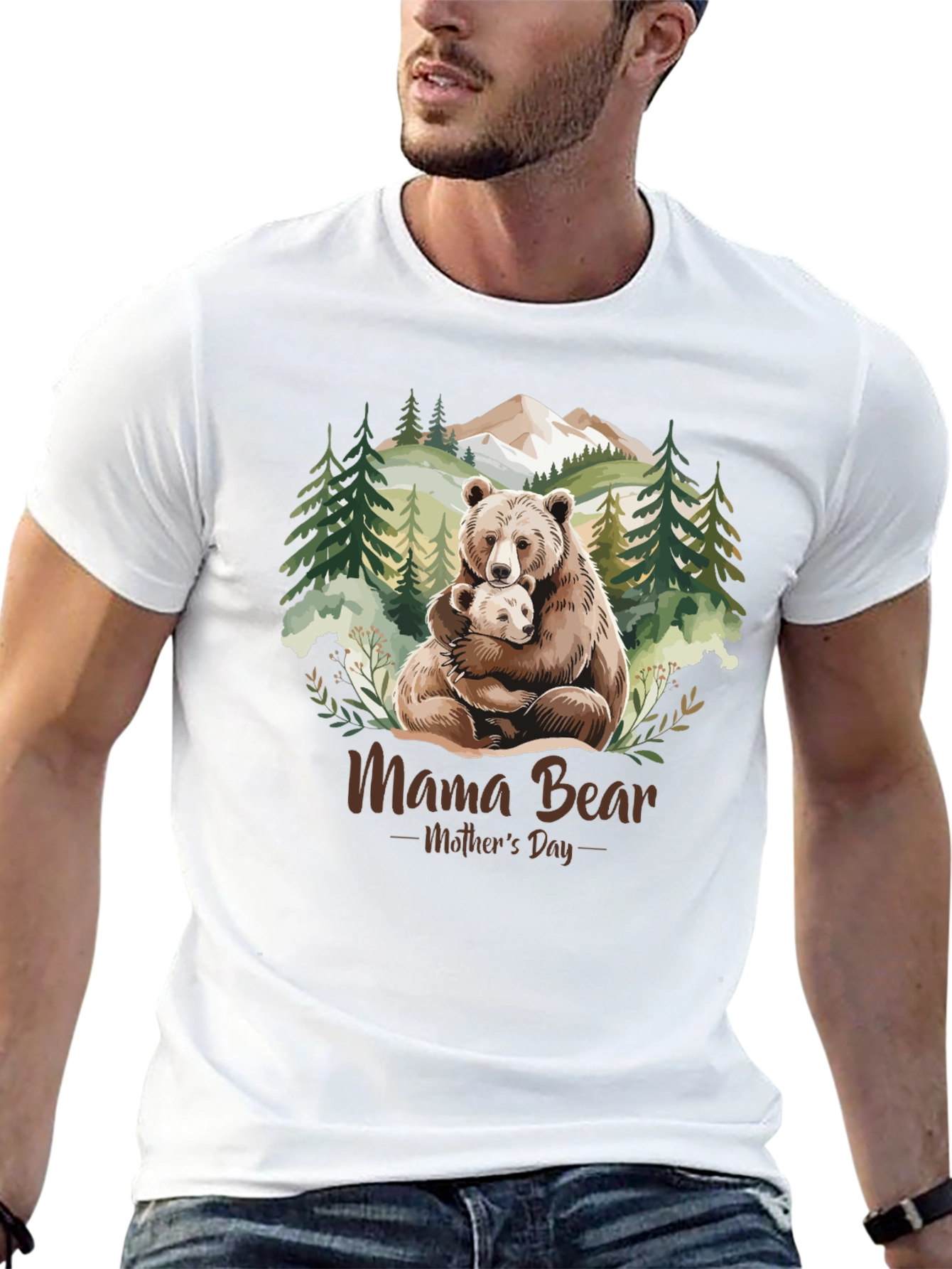 Mama Bear Mothers Day T-Shirt