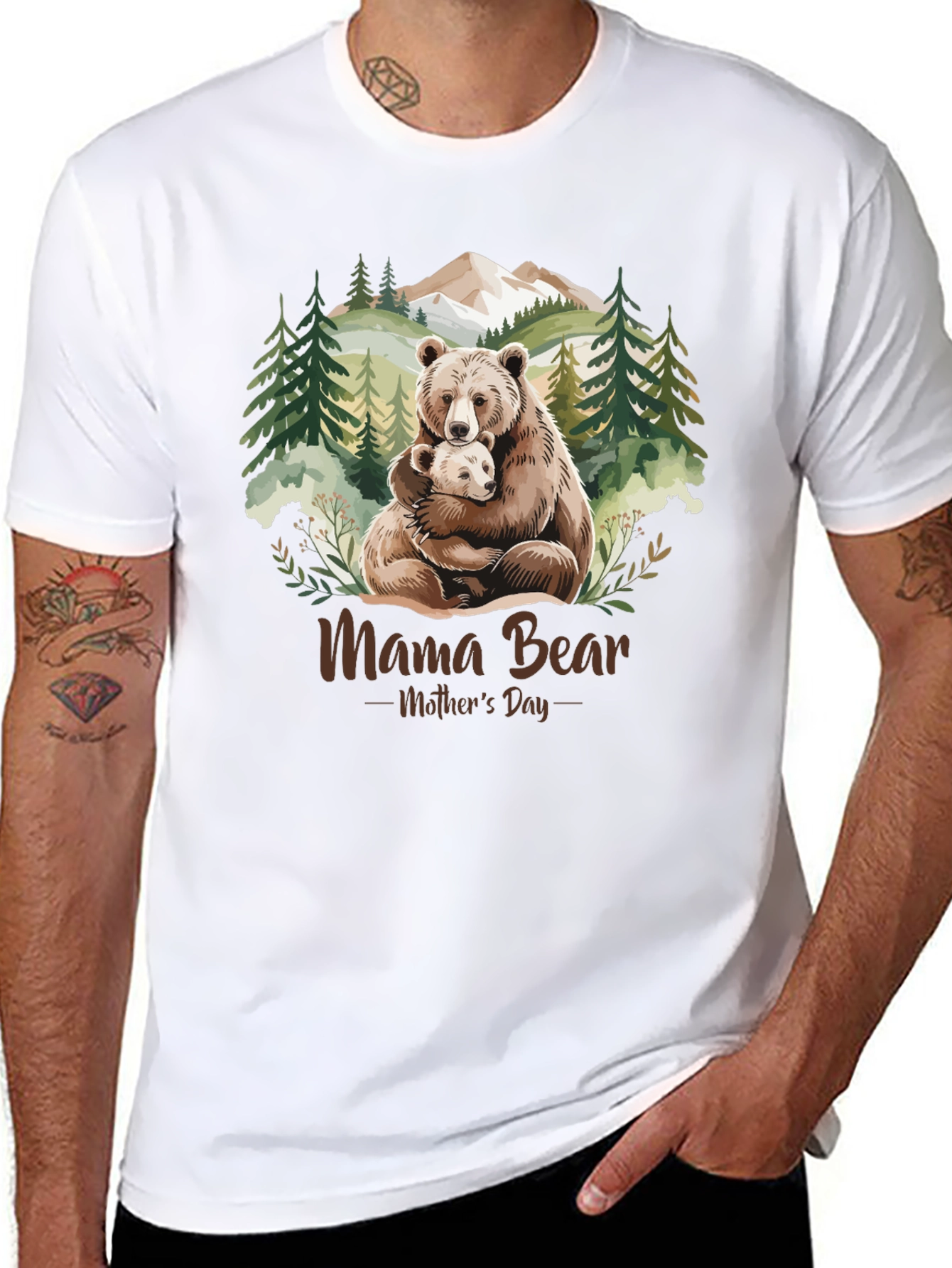 Mama Bear Mothers Day T-Shirt