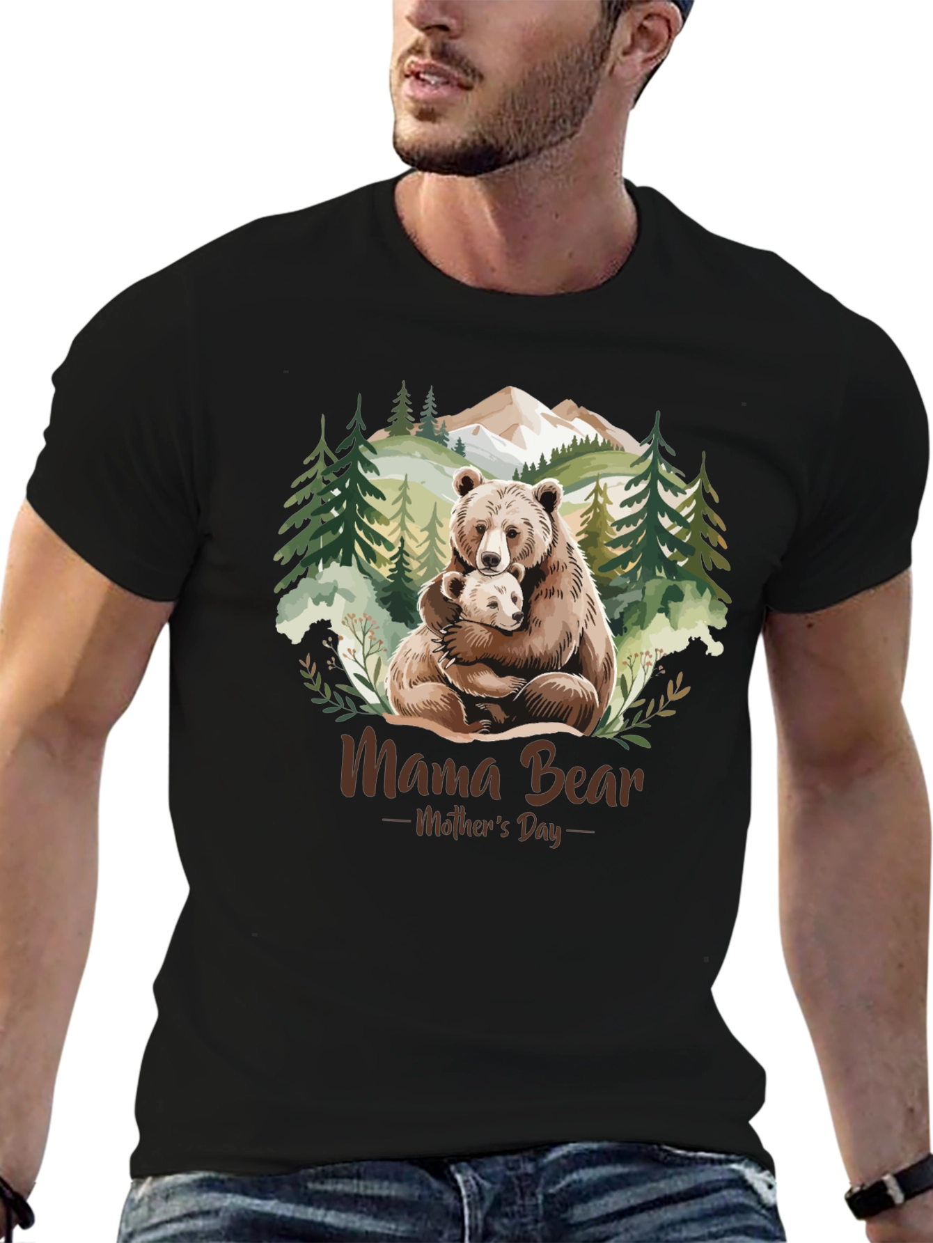 Mama Bear Mothers Day T-Shirt
