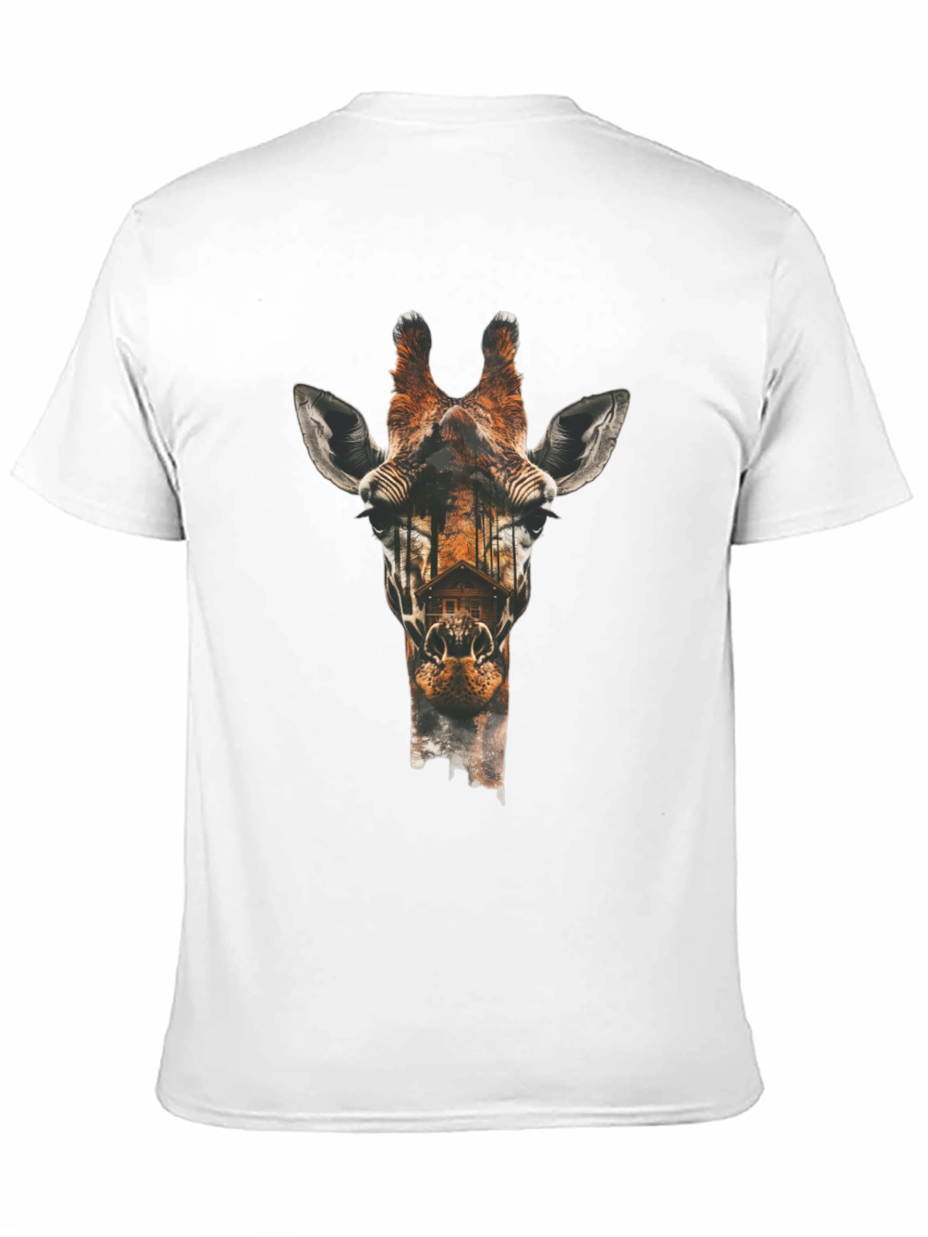 Giraffe Graphic Tee - Urban Style