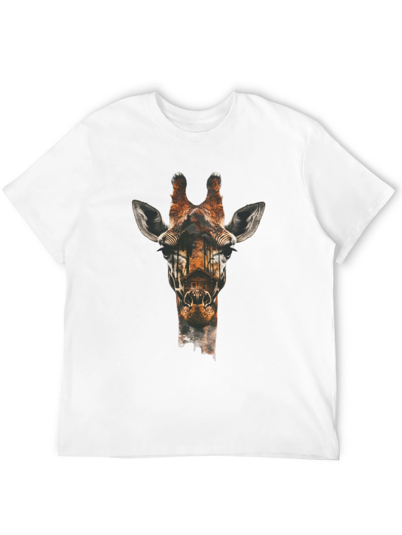 Giraffe Graphic Tee - Urban Style