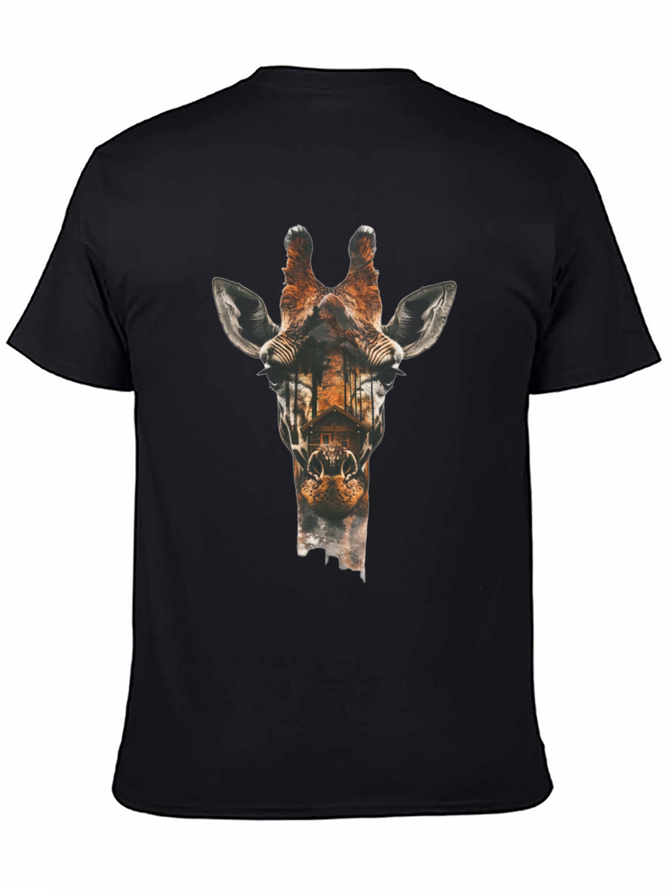 Giraffe Graphic Tee - Urban Style