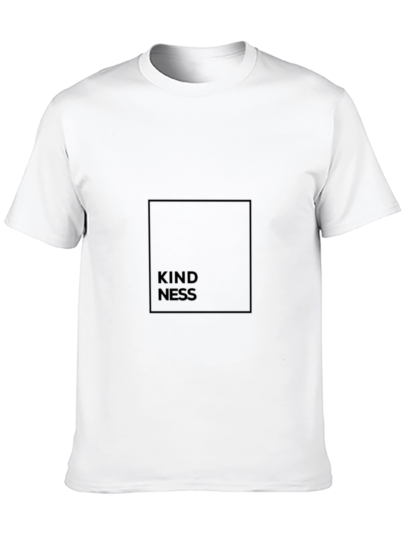 Kindness Black T-Shirt for Men