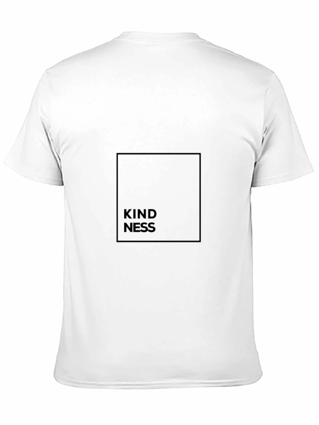 Kindness Black T-Shirt for Men