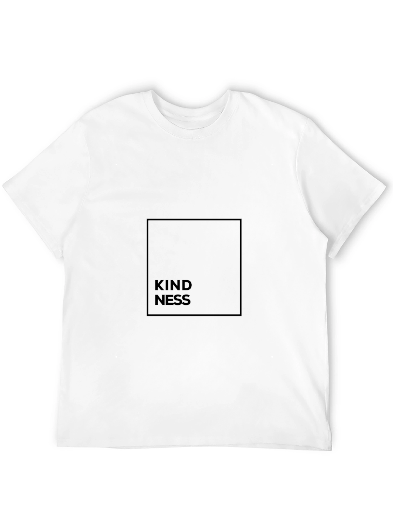 Kindness Black T-Shirt for Men