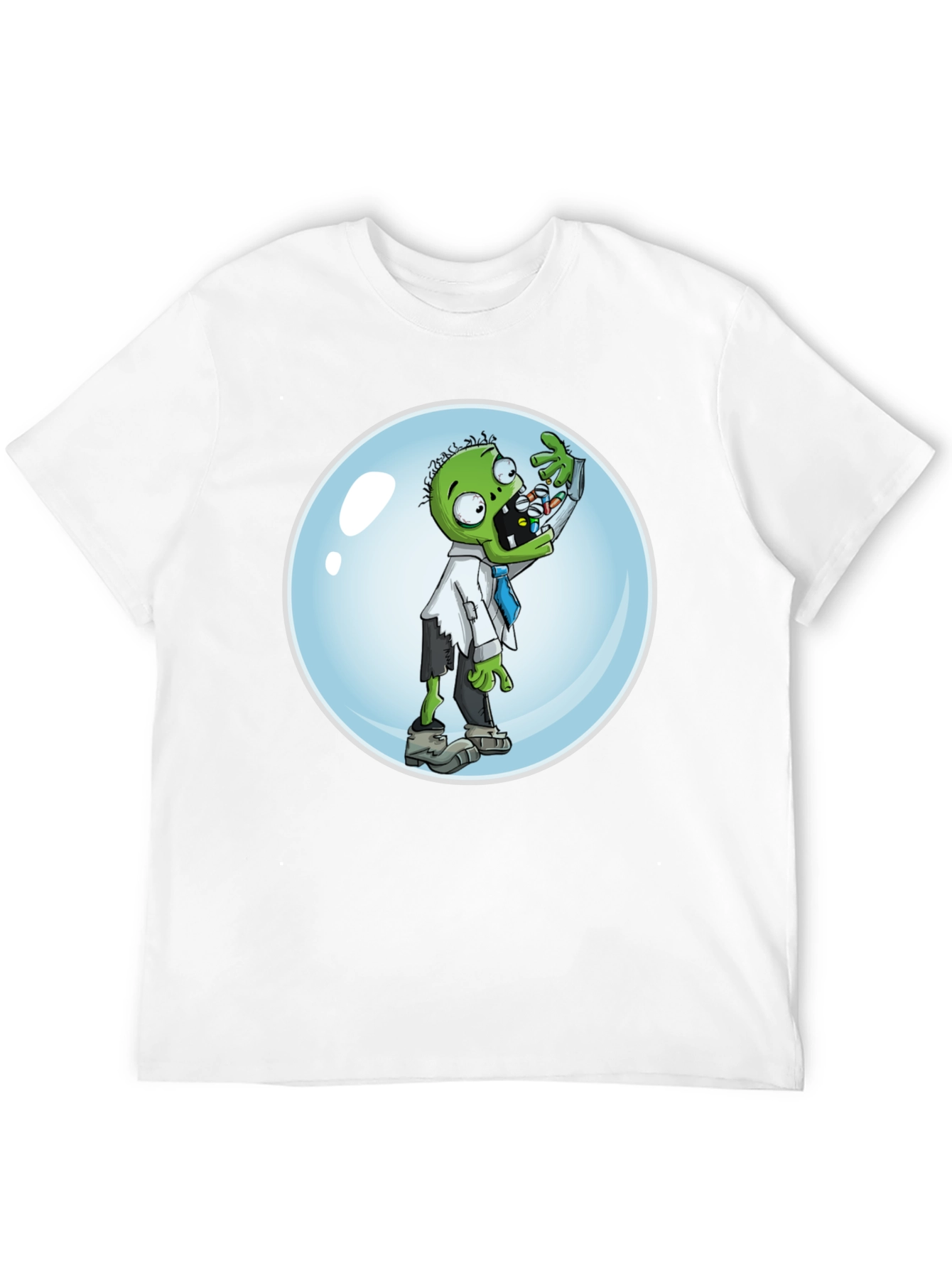 Zombie Pill Popper Graphic T-Shirt