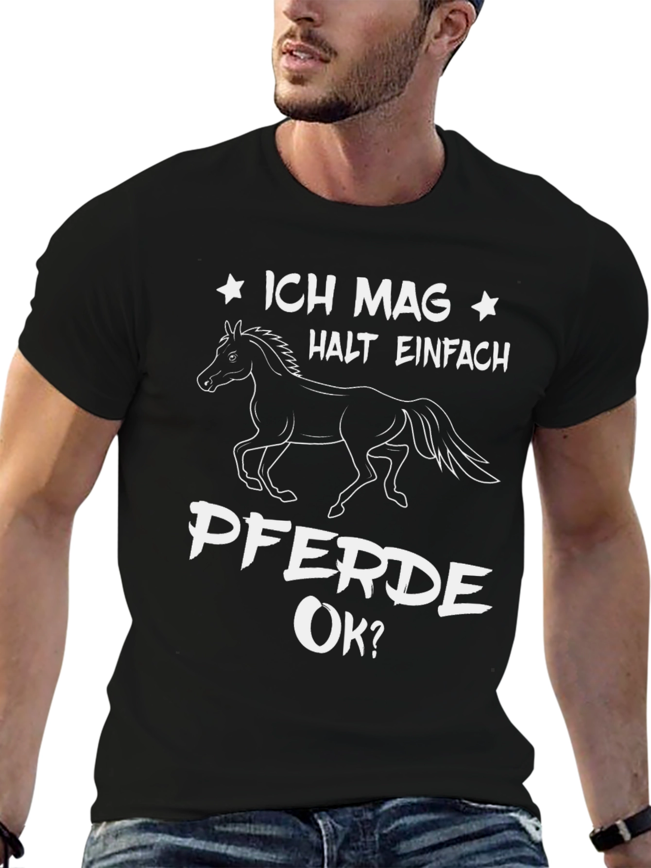 Ich Mag Pferde OK? Graphic Tee