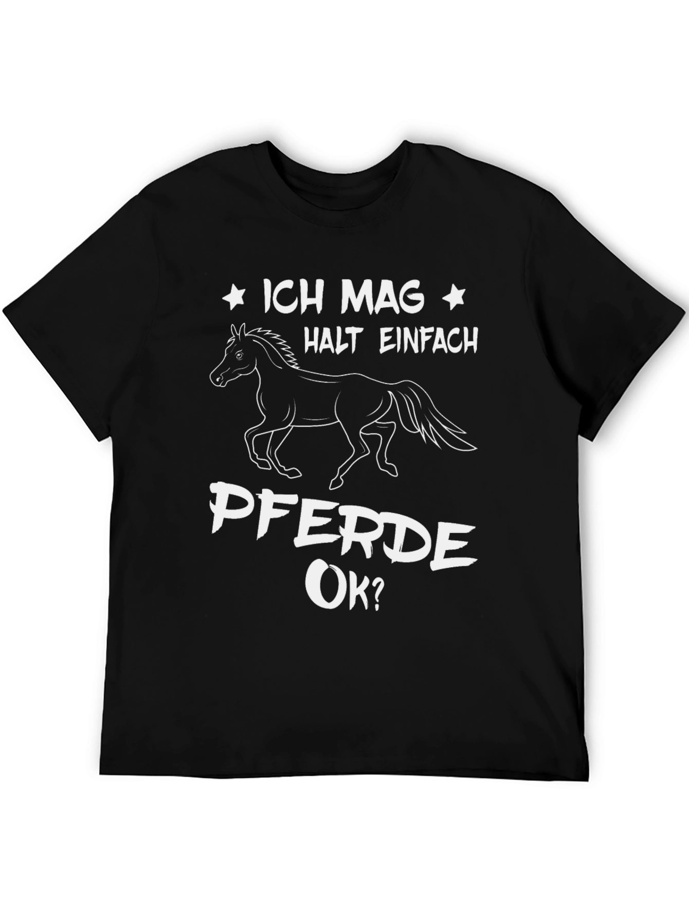 Ich Mag Pferde OK? Graphic Tee