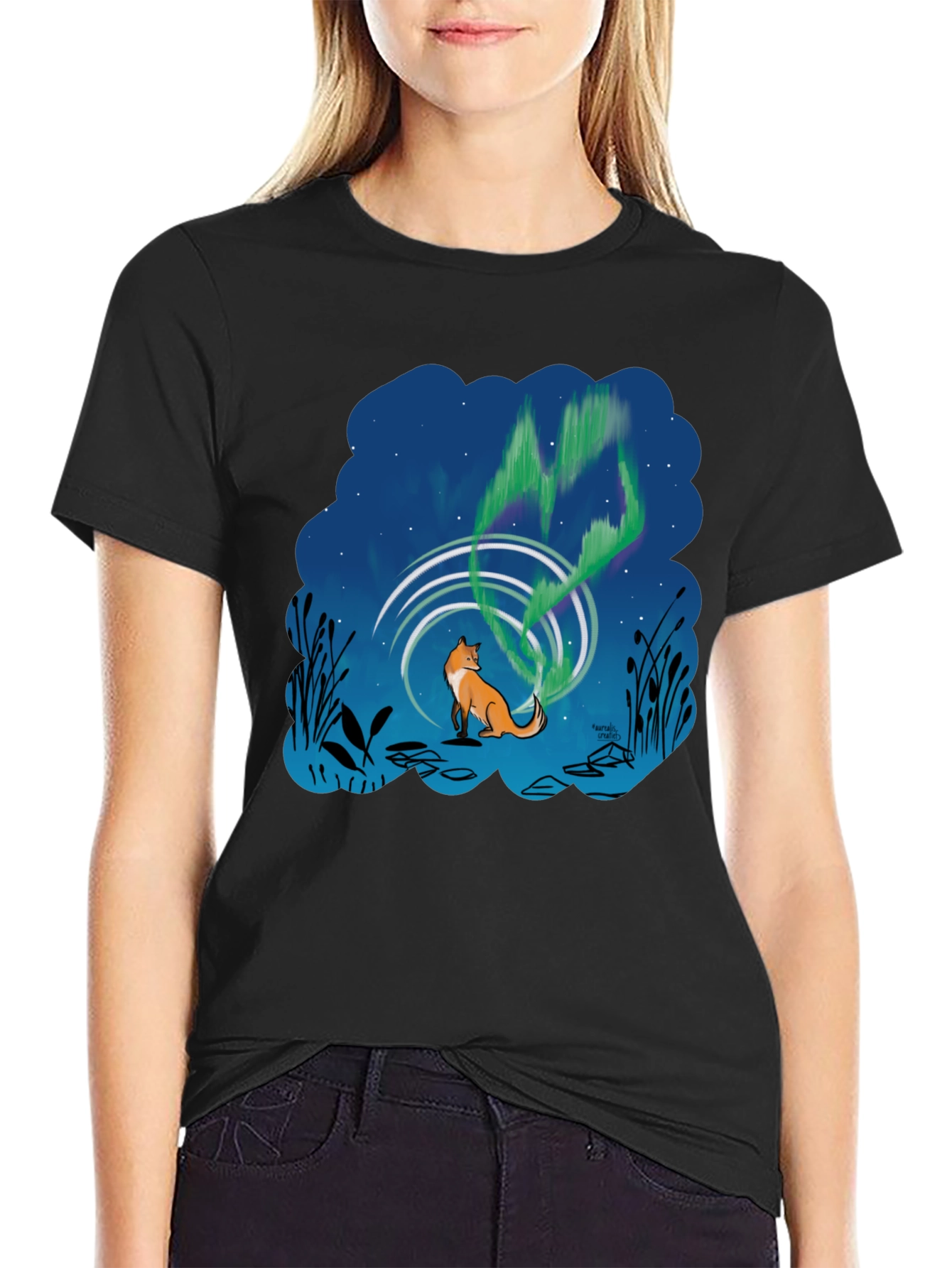 Fox Northern Lights Graphic T-Shirt