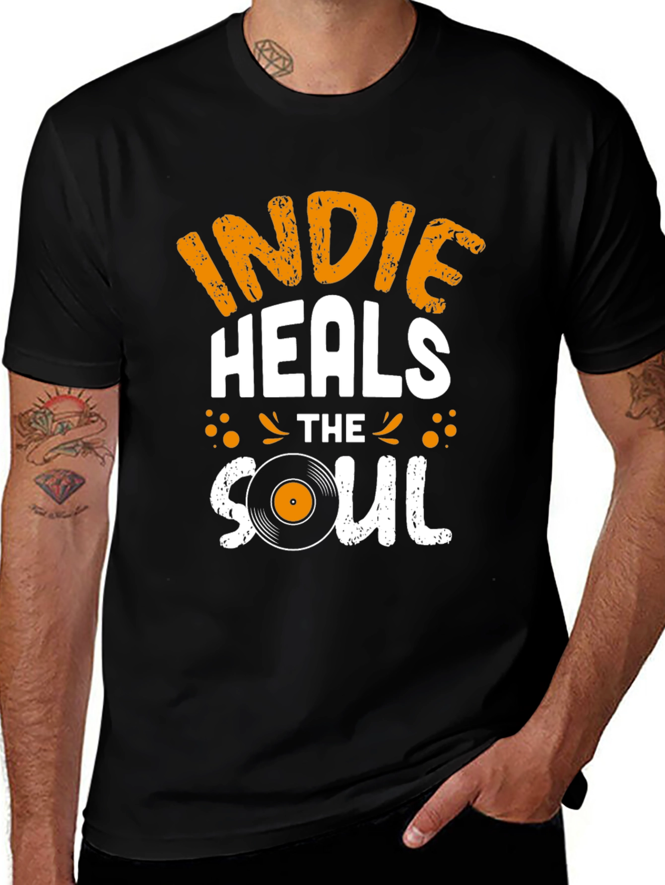 Indie Heals The Soul Graphic T-Shirt