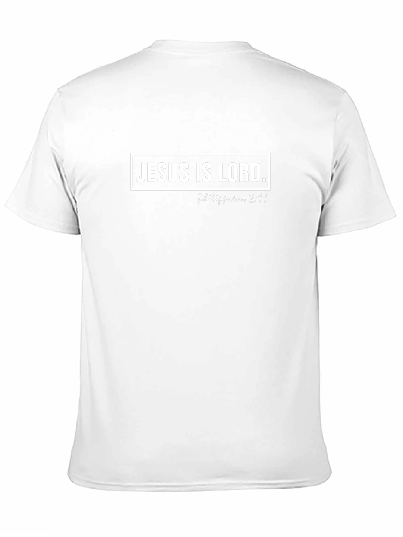 Jesus Is Lord T-Shirt Philippians 2:11 Christian Apparel