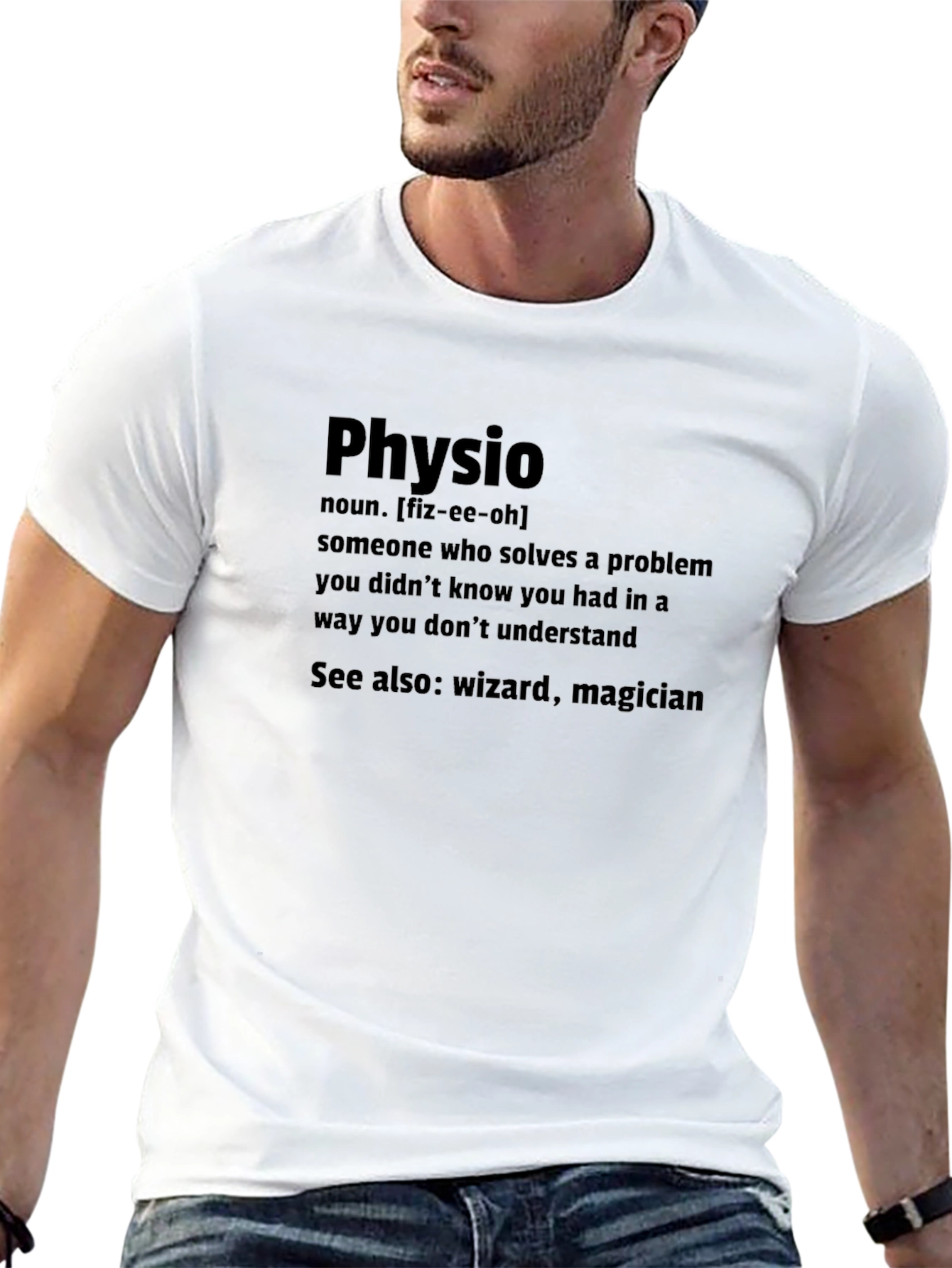 Physio Definition T-Shirt - Wizard Magician