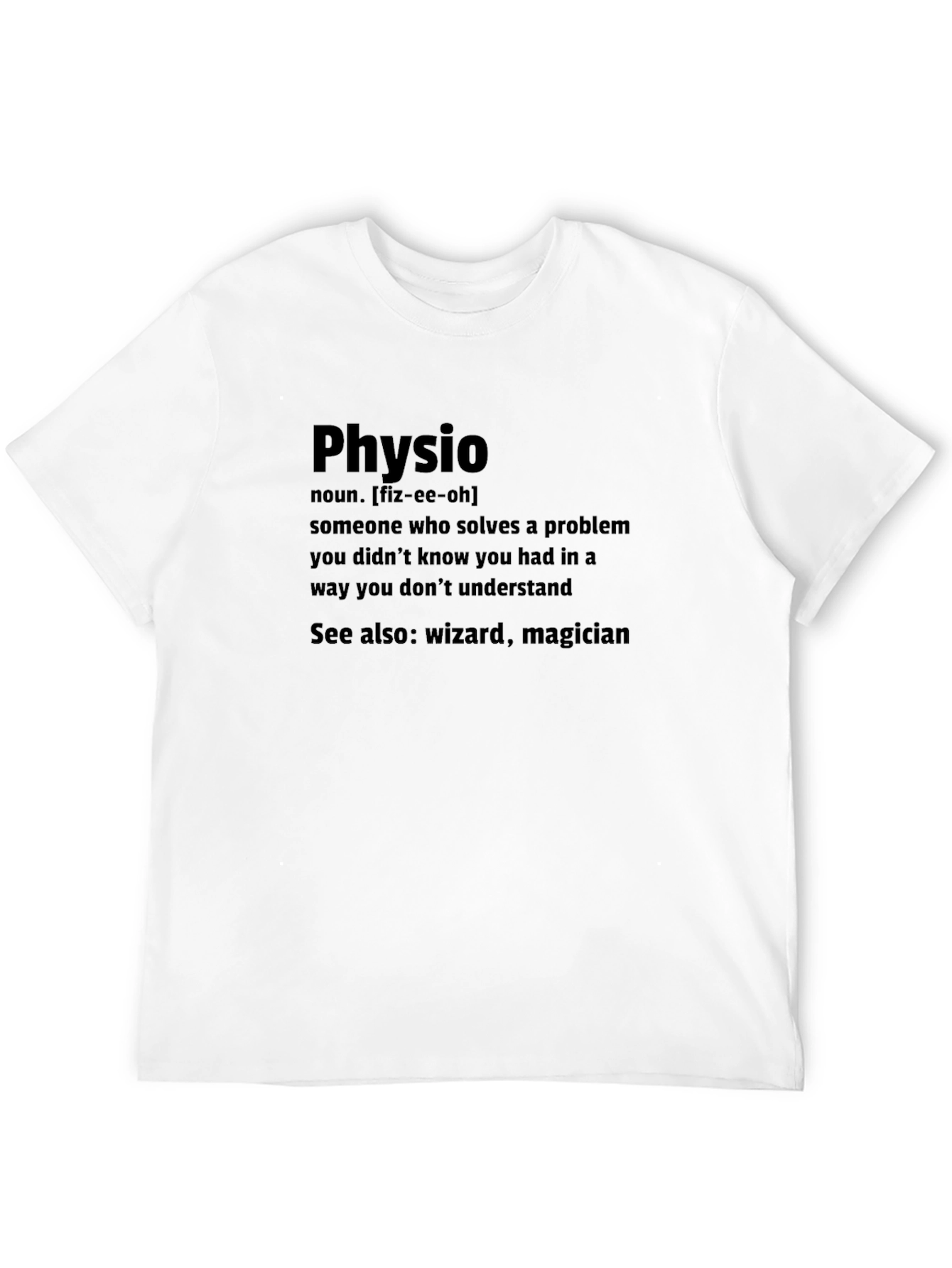 Physio Definition T-Shirt - Wizard Magician