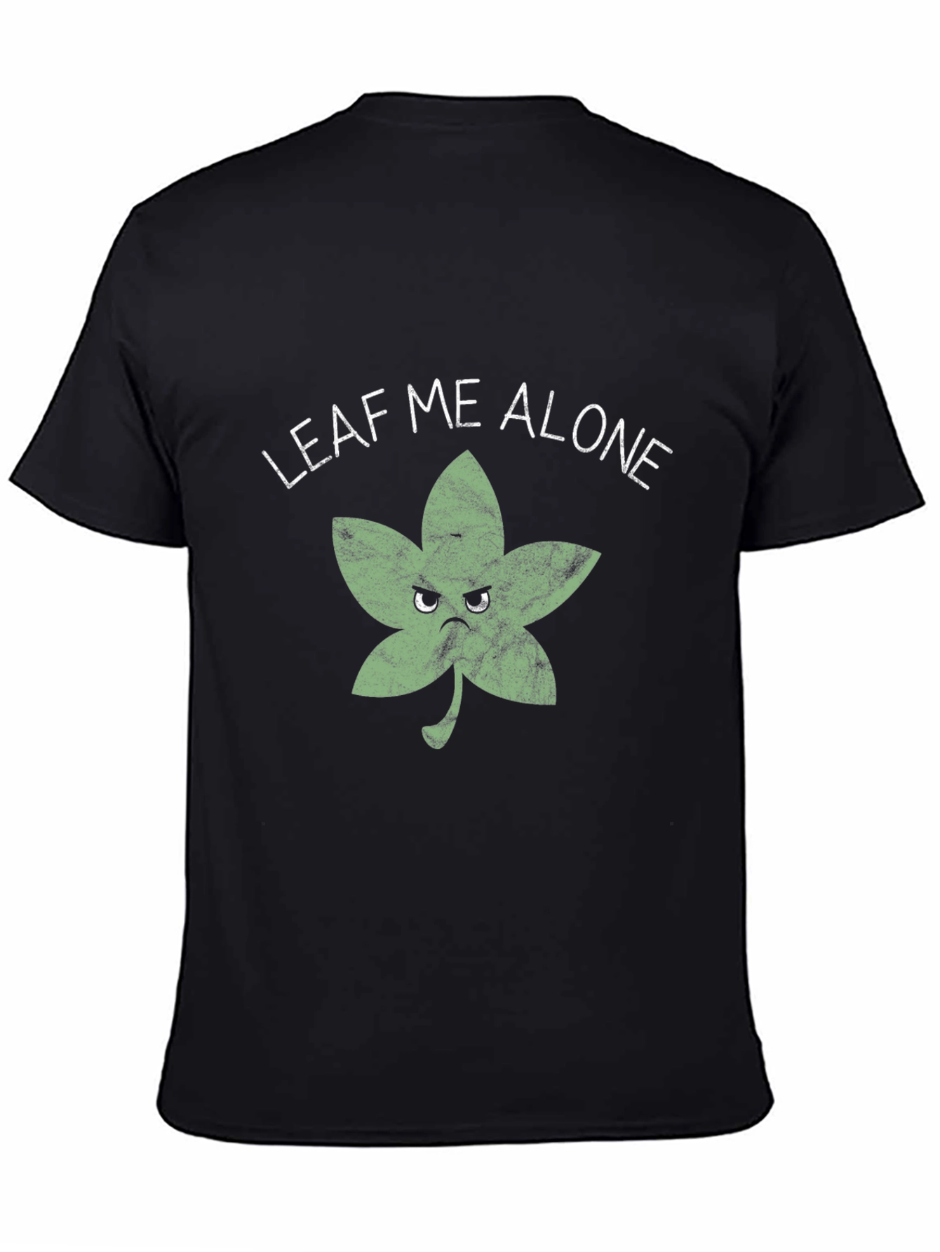 Leaf Me Alone Graphic T-Shirt - Unisex Cotton Tee