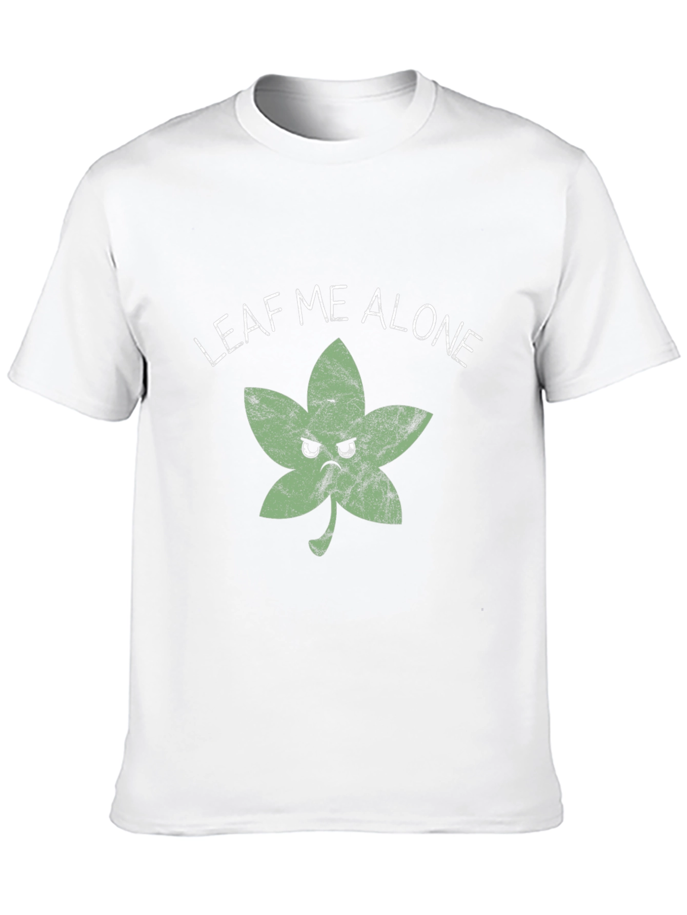 Leaf Me Alone Graphic T-Shirt - Unisex Cotton Tee