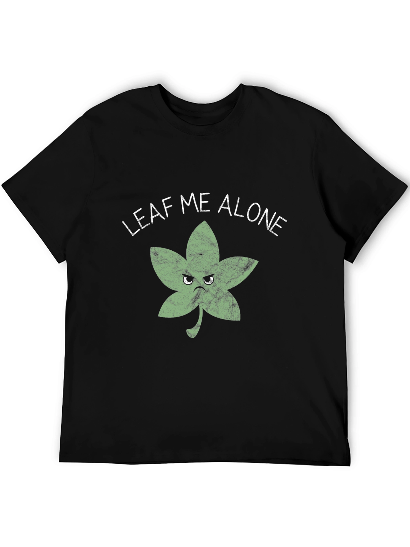 Leaf Me Alone Graphic T-Shirt - Unisex Cotton Tee