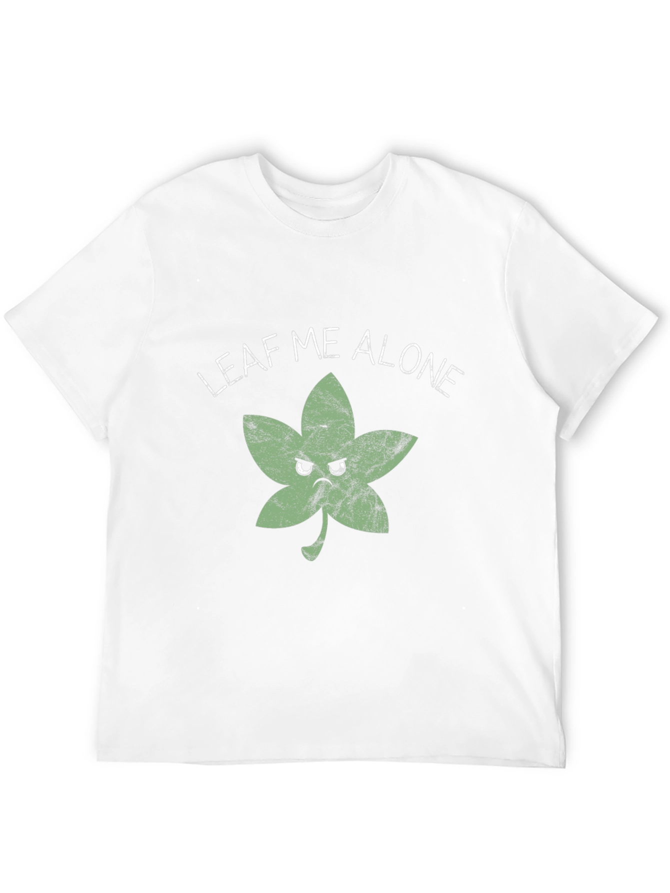 Leaf Me Alone Graphic T-Shirt - Unisex Cotton Tee