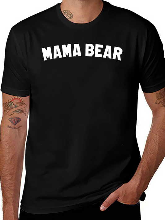 Mama Bear Graphic Tee - Stylish Comfort