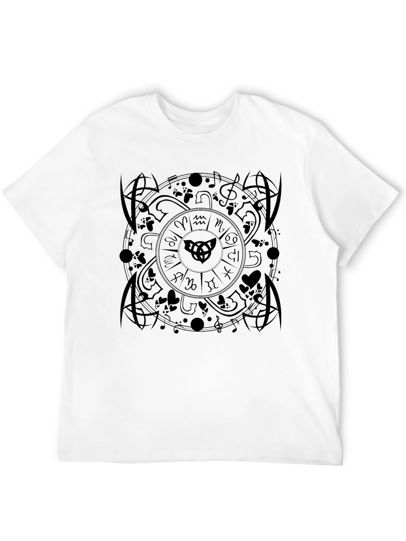 Mystic Zodiac Black T-Shirt