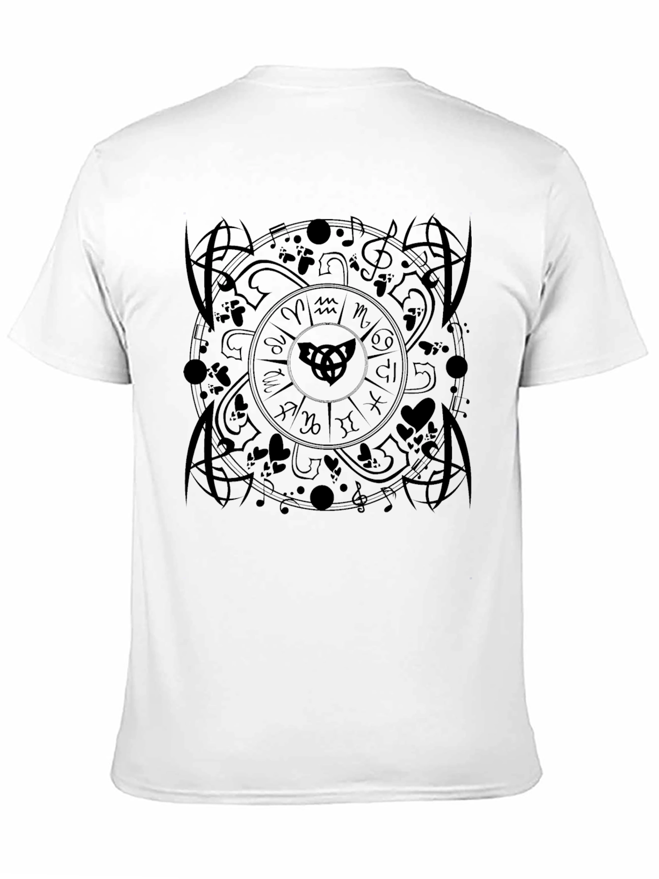 Mystic Zodiac Black T-Shirt