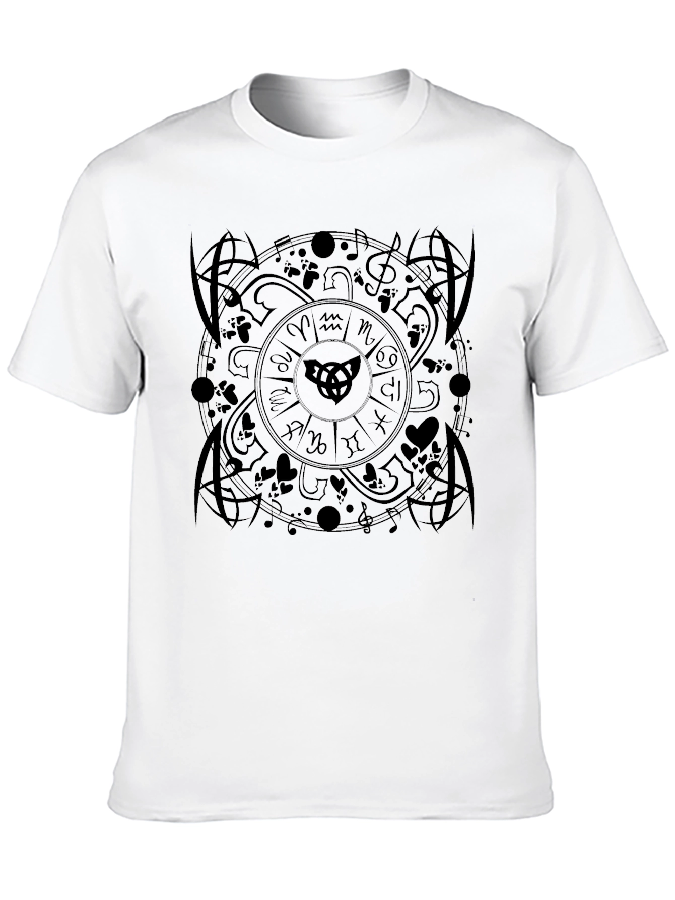 Mystic Zodiac Black T-Shirt
