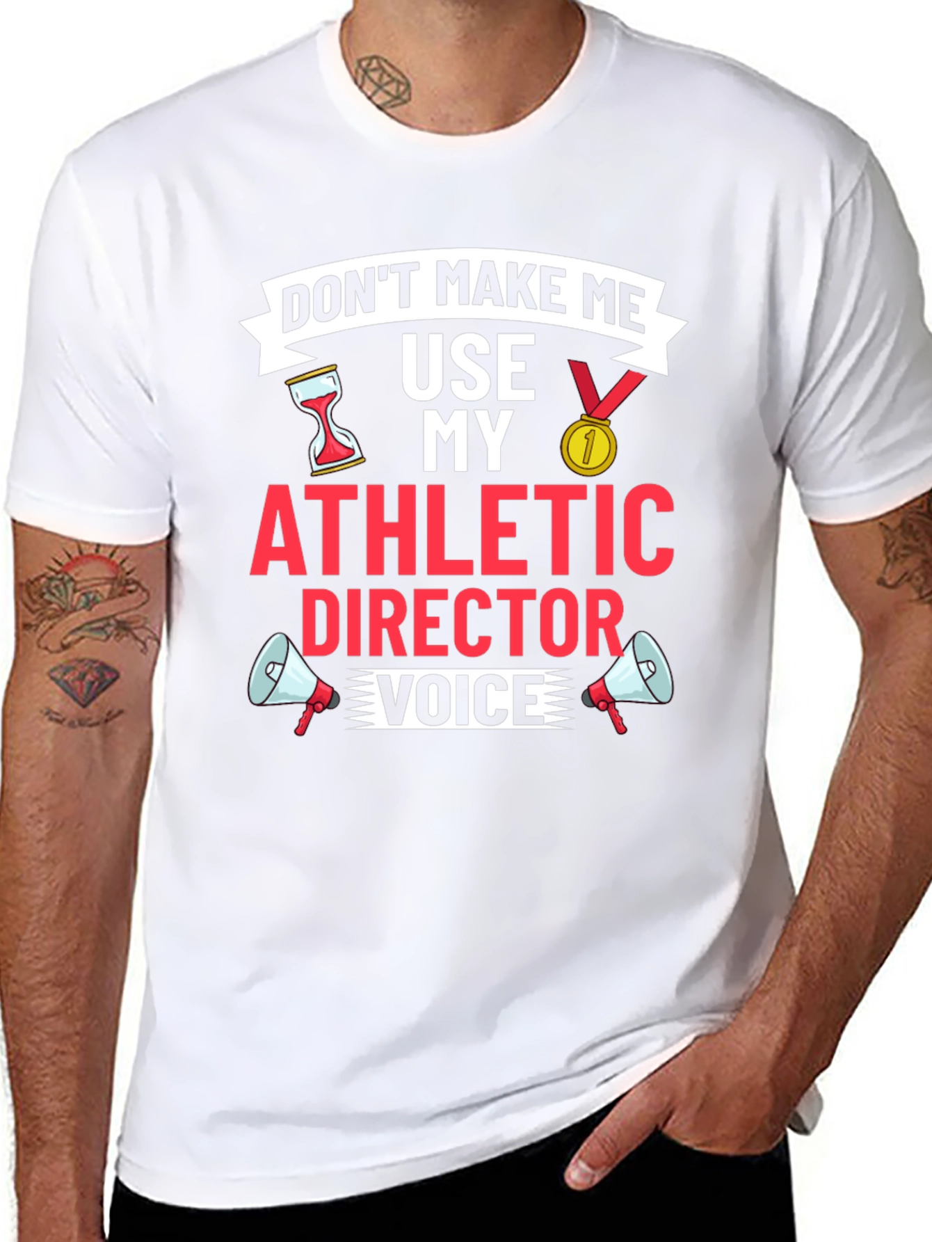 Athletic Director Funny Graphic T-Shirt