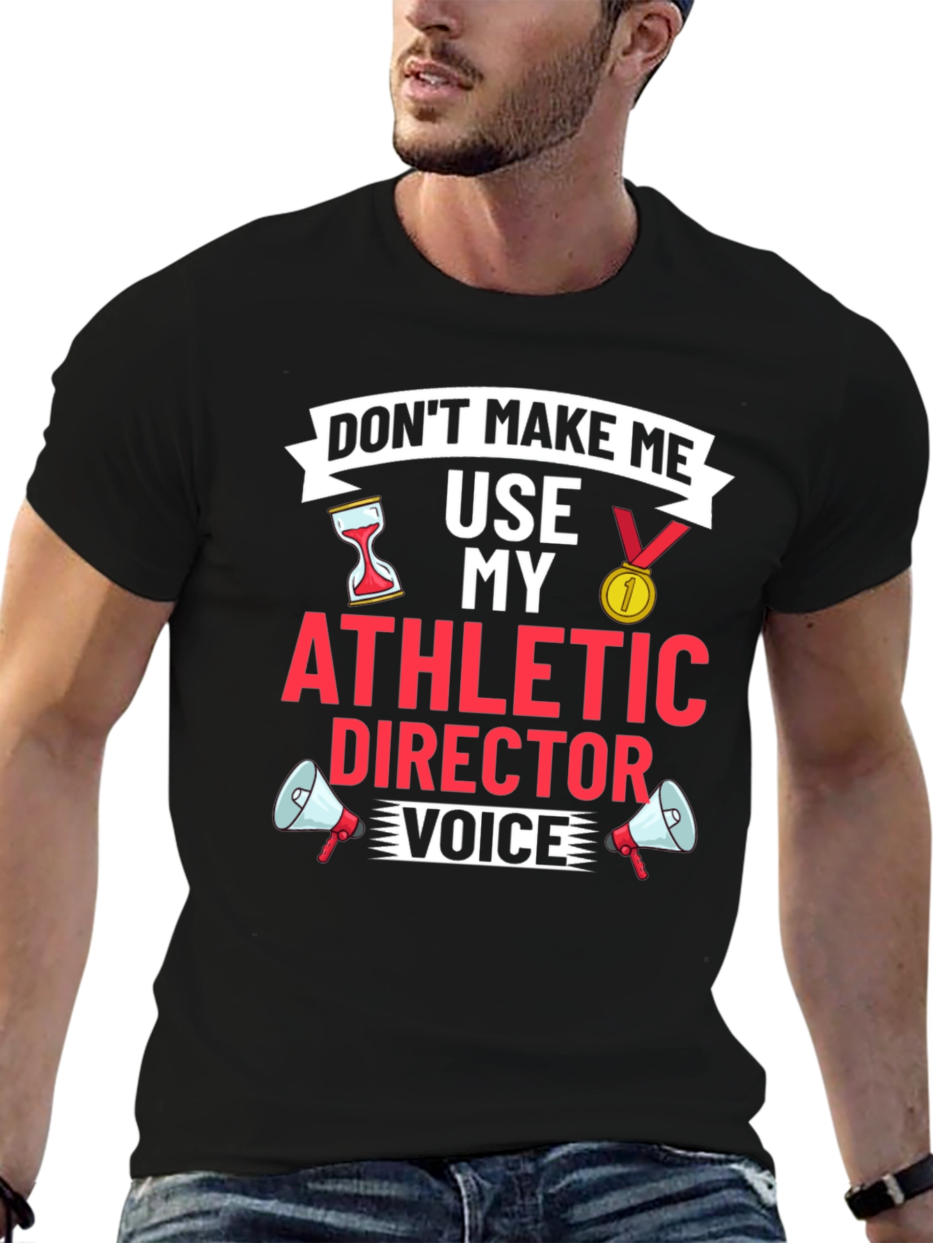 Athletic Director Funny Graphic T-Shirt