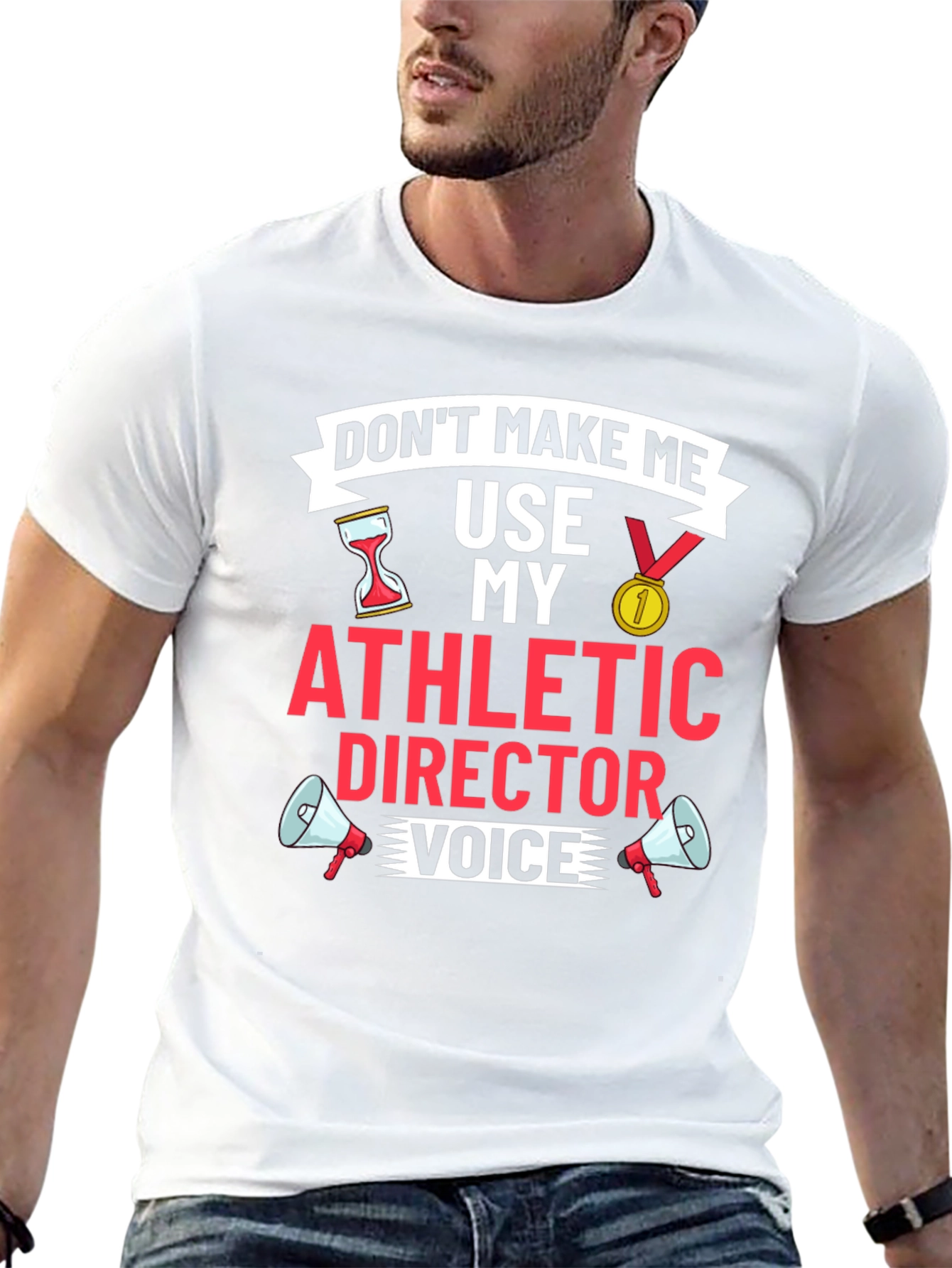 Athletic Director Funny Graphic T-Shirt