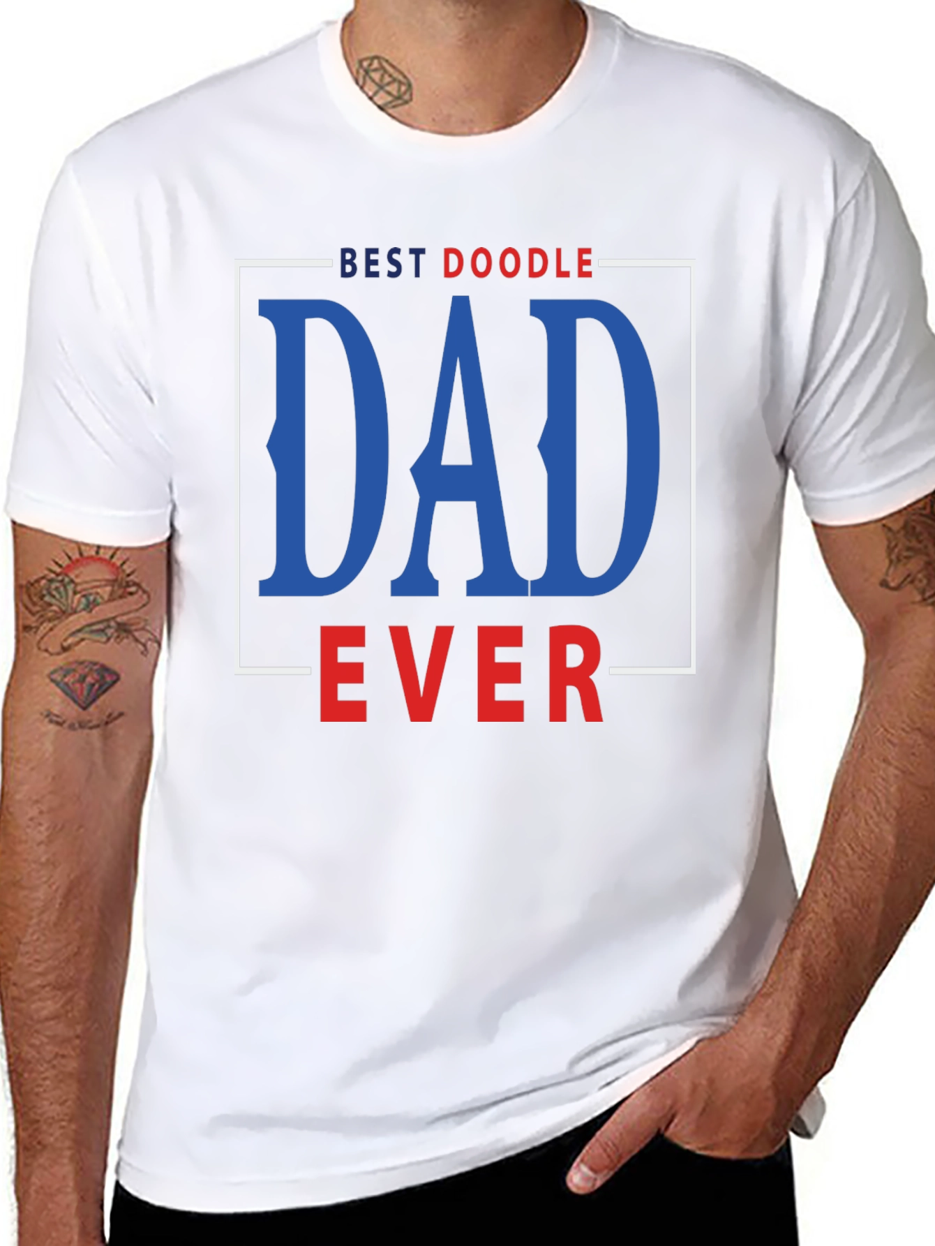 Best Doodle Dad Ever T-Shirt