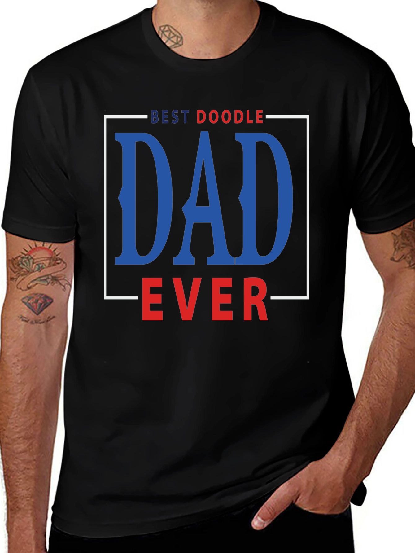 Best Doodle Dad Ever T-Shirt