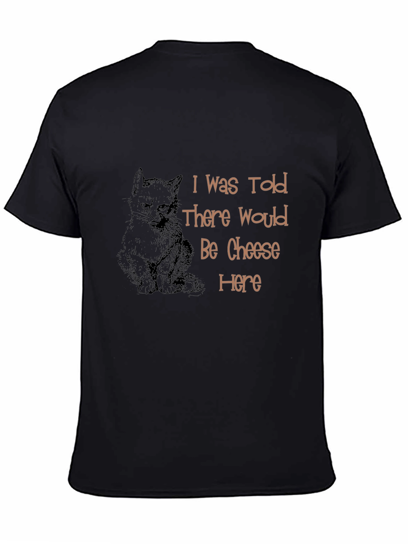 Cat & Cheese T-Shirt - Humorous Graphic Tee